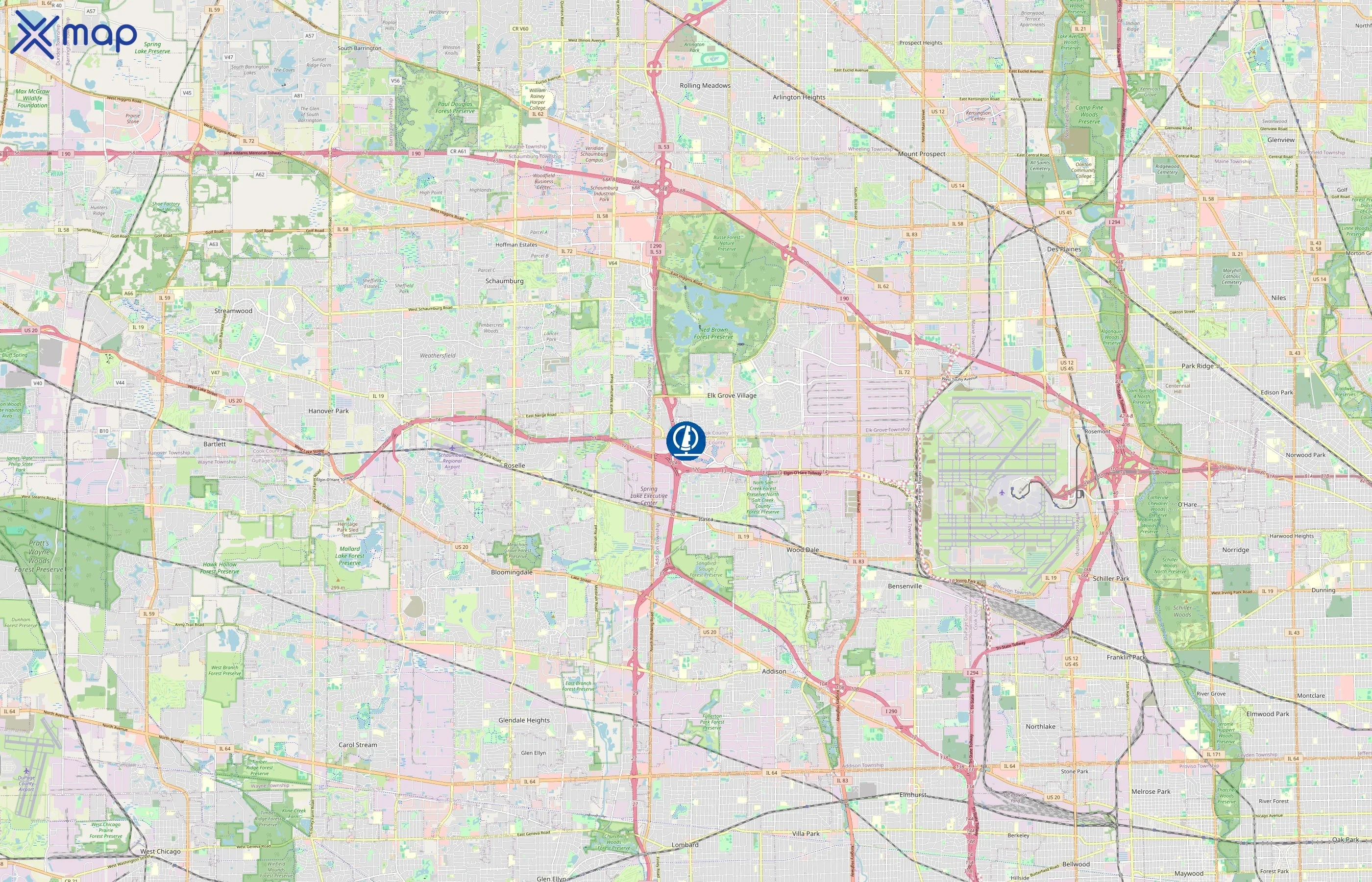 OEC Group area coverage