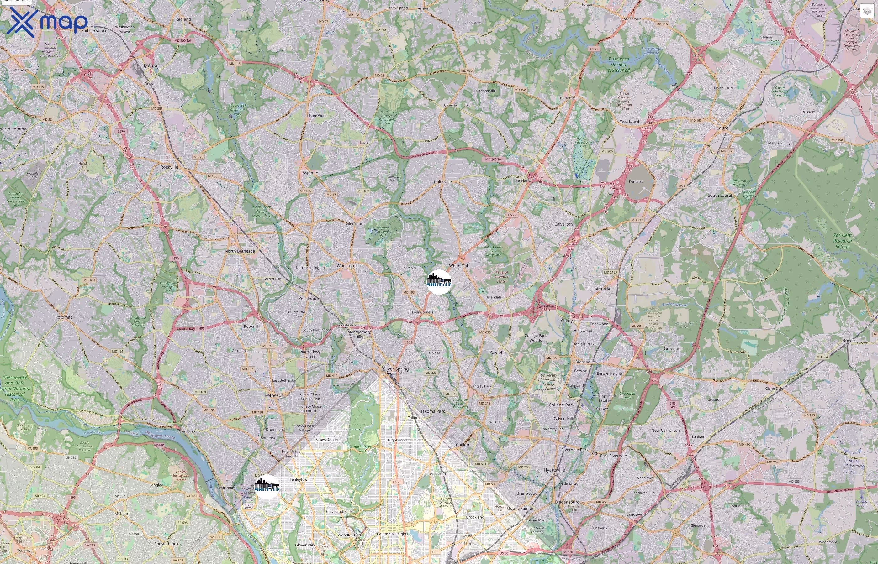 Metropolitan Shuttle traffic data