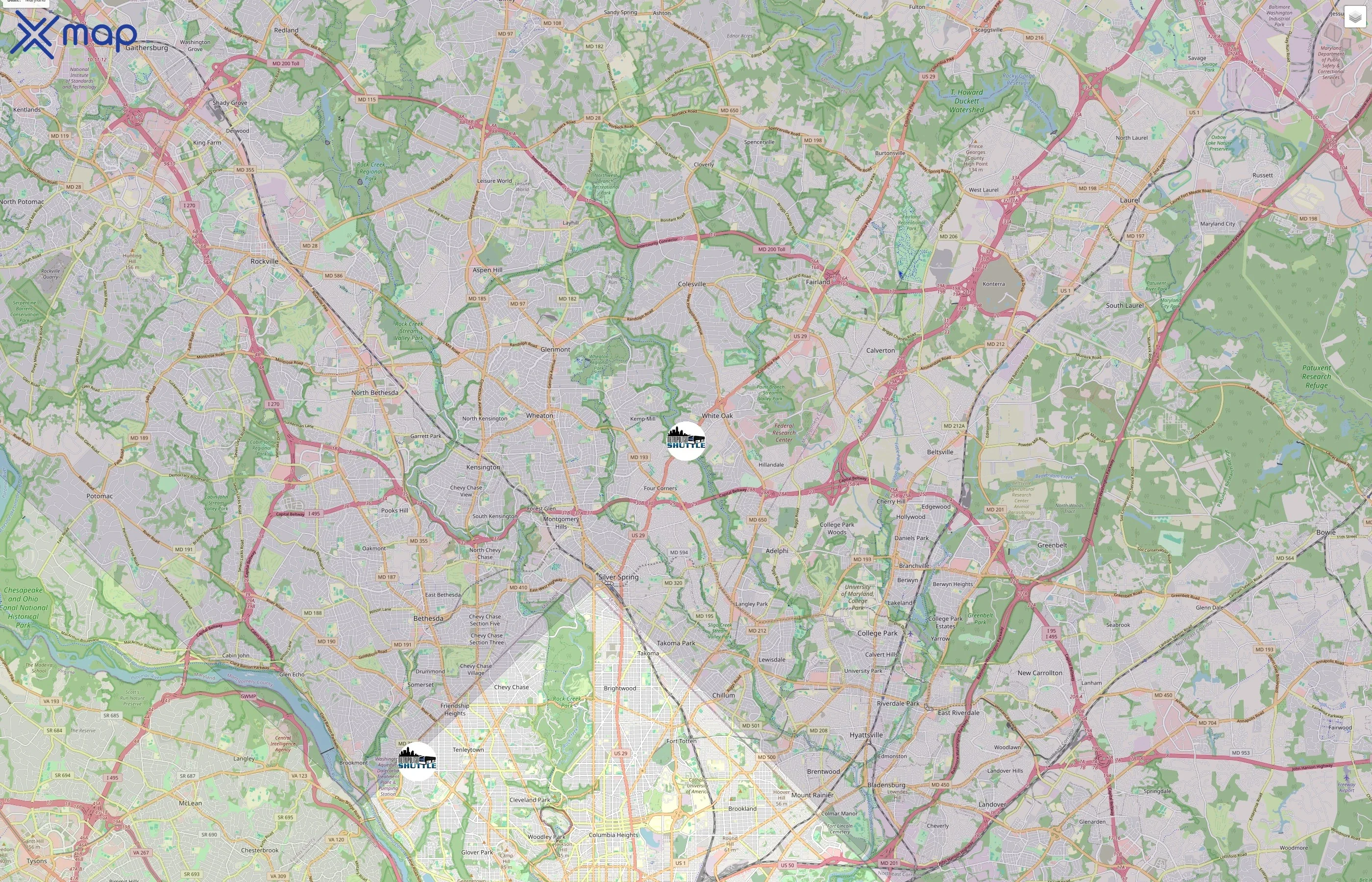 Metropolitan Shuttle traffic data