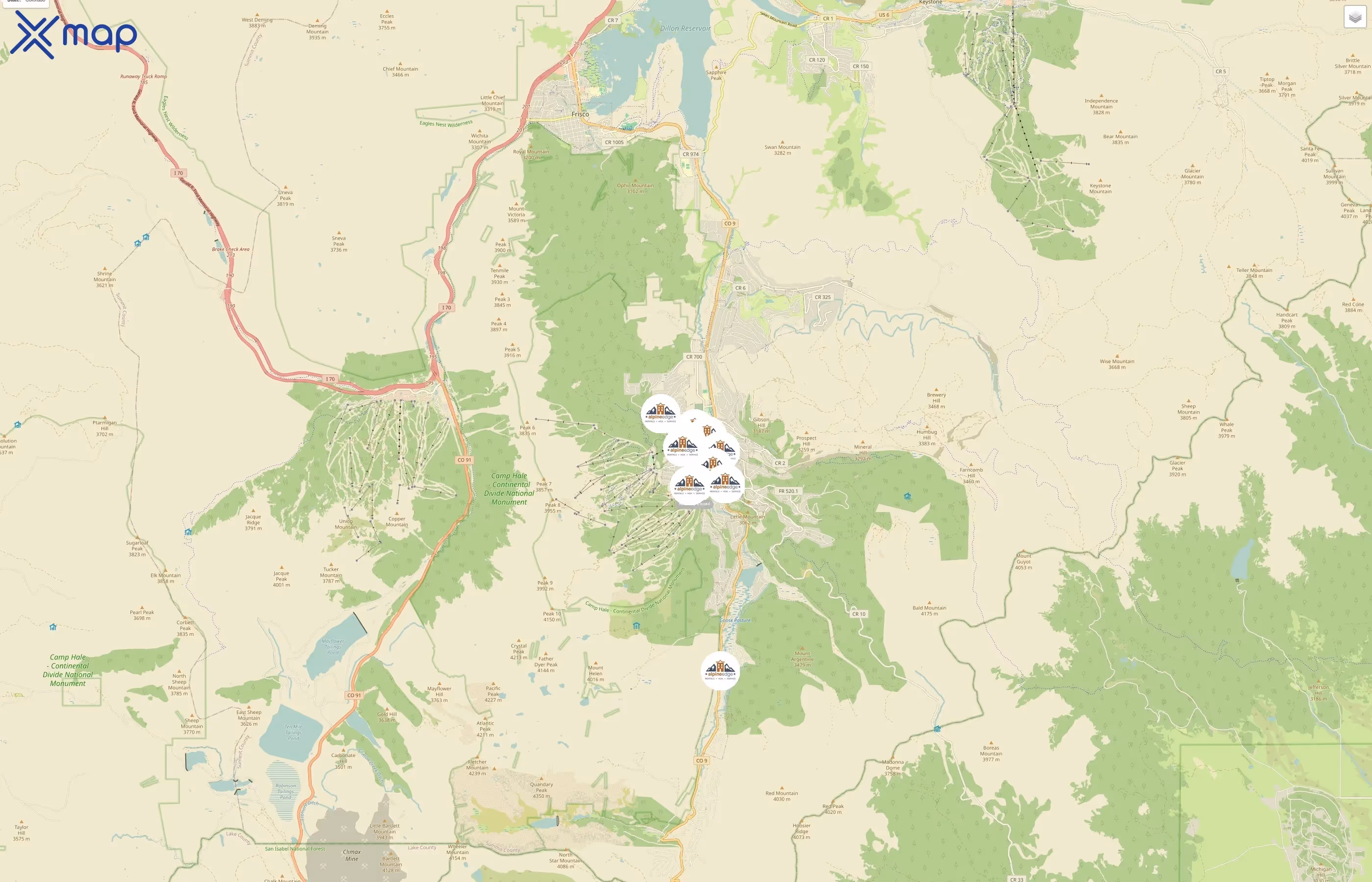 Alpine Edge traffic data