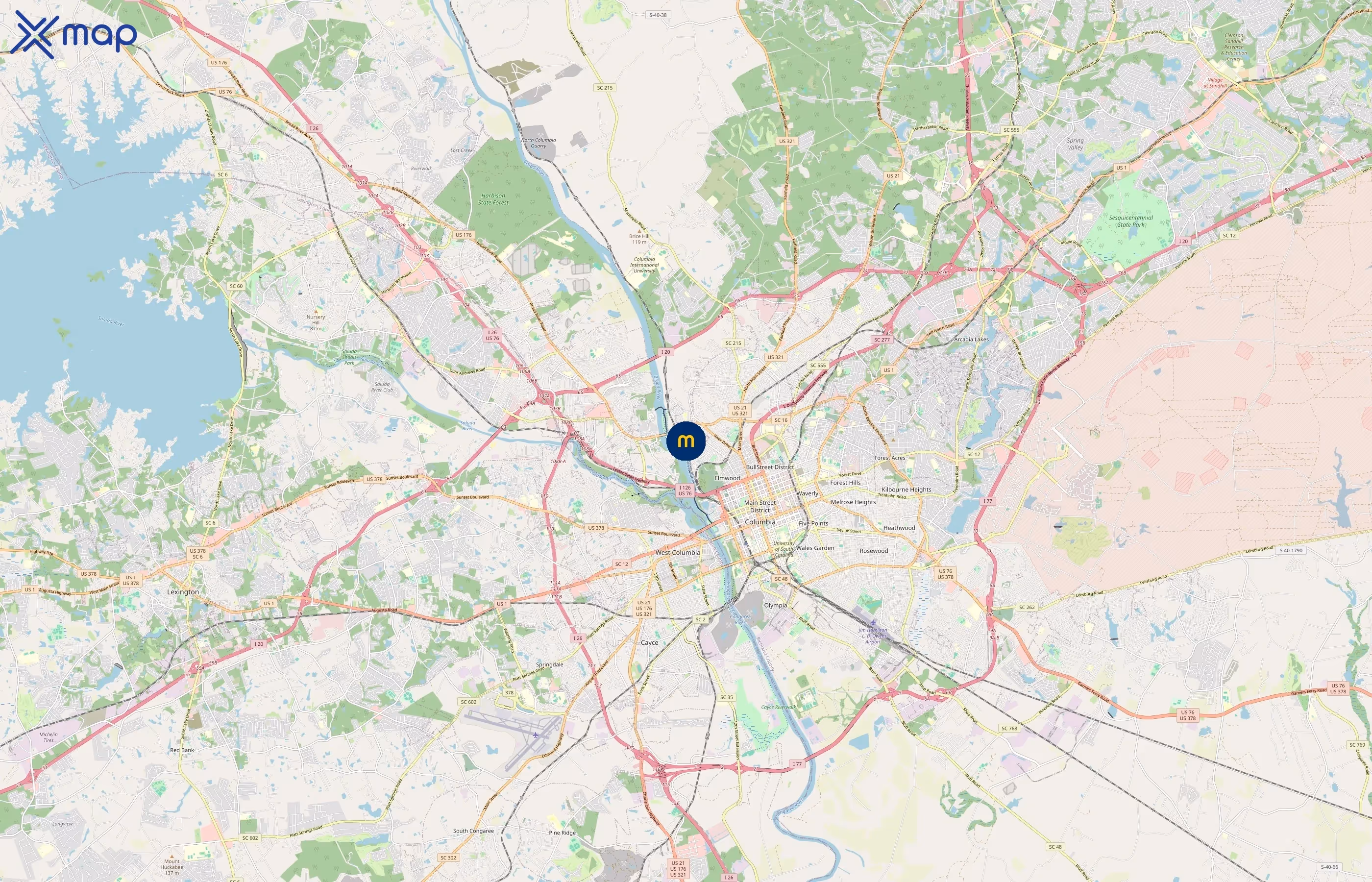 Megabus area coverage
