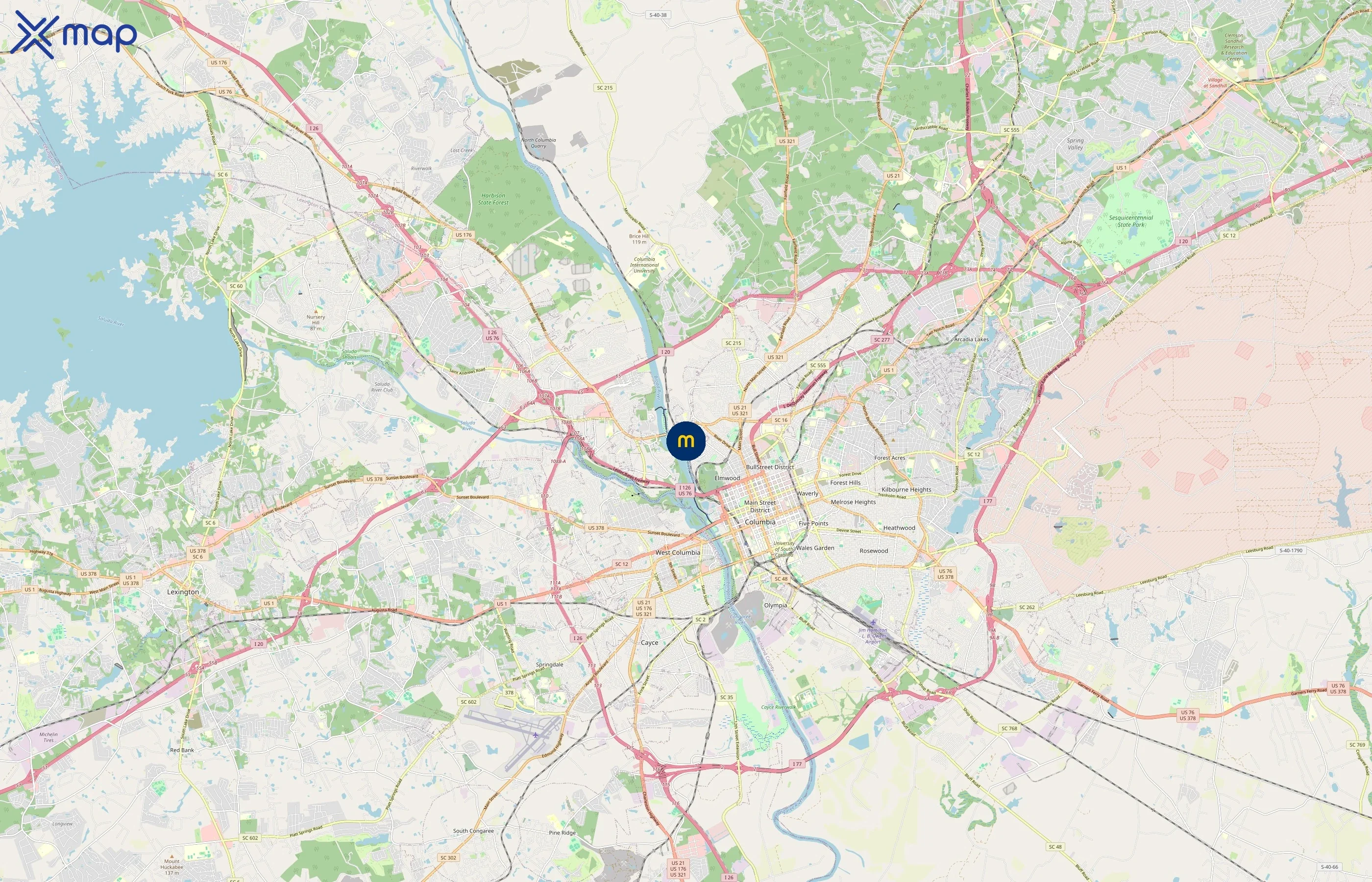 Megabus area coverage