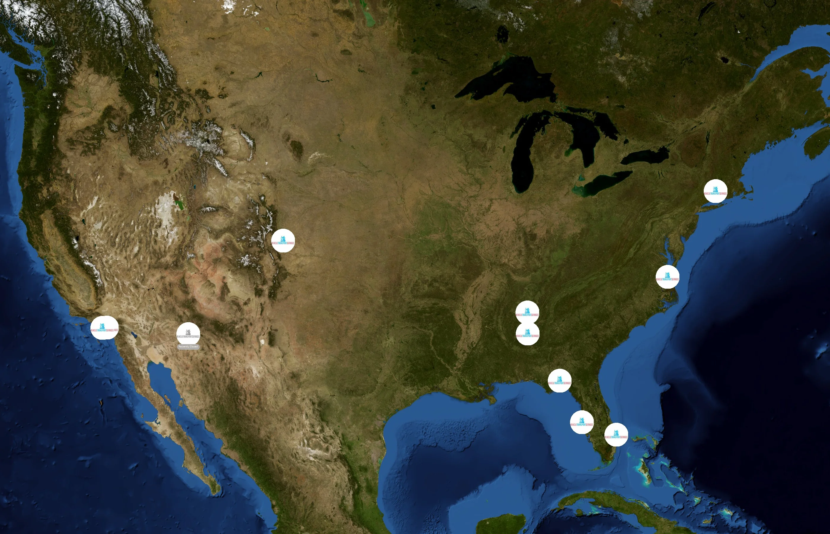 Vehicle Transport Services state distribution