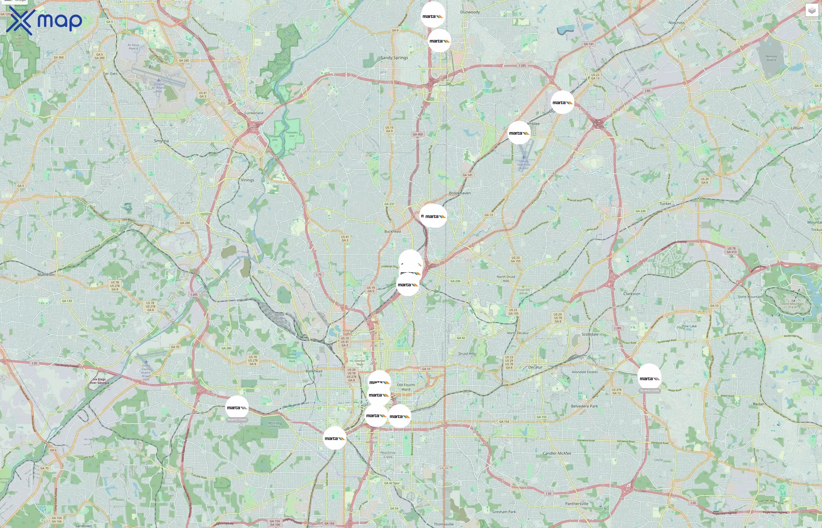 MARTA traffic data