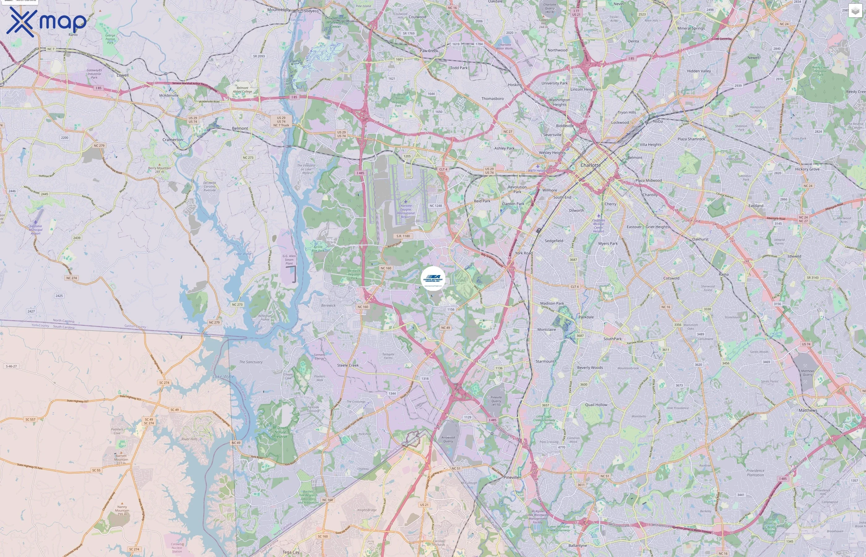 Express Air Freight traffic data