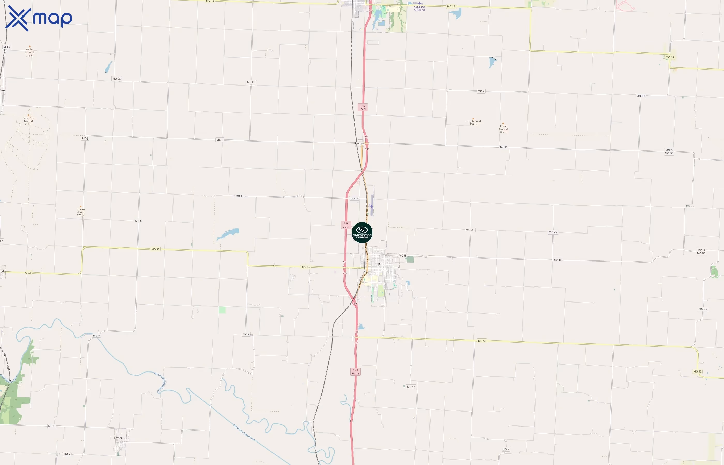 FFE Transportation area coverage