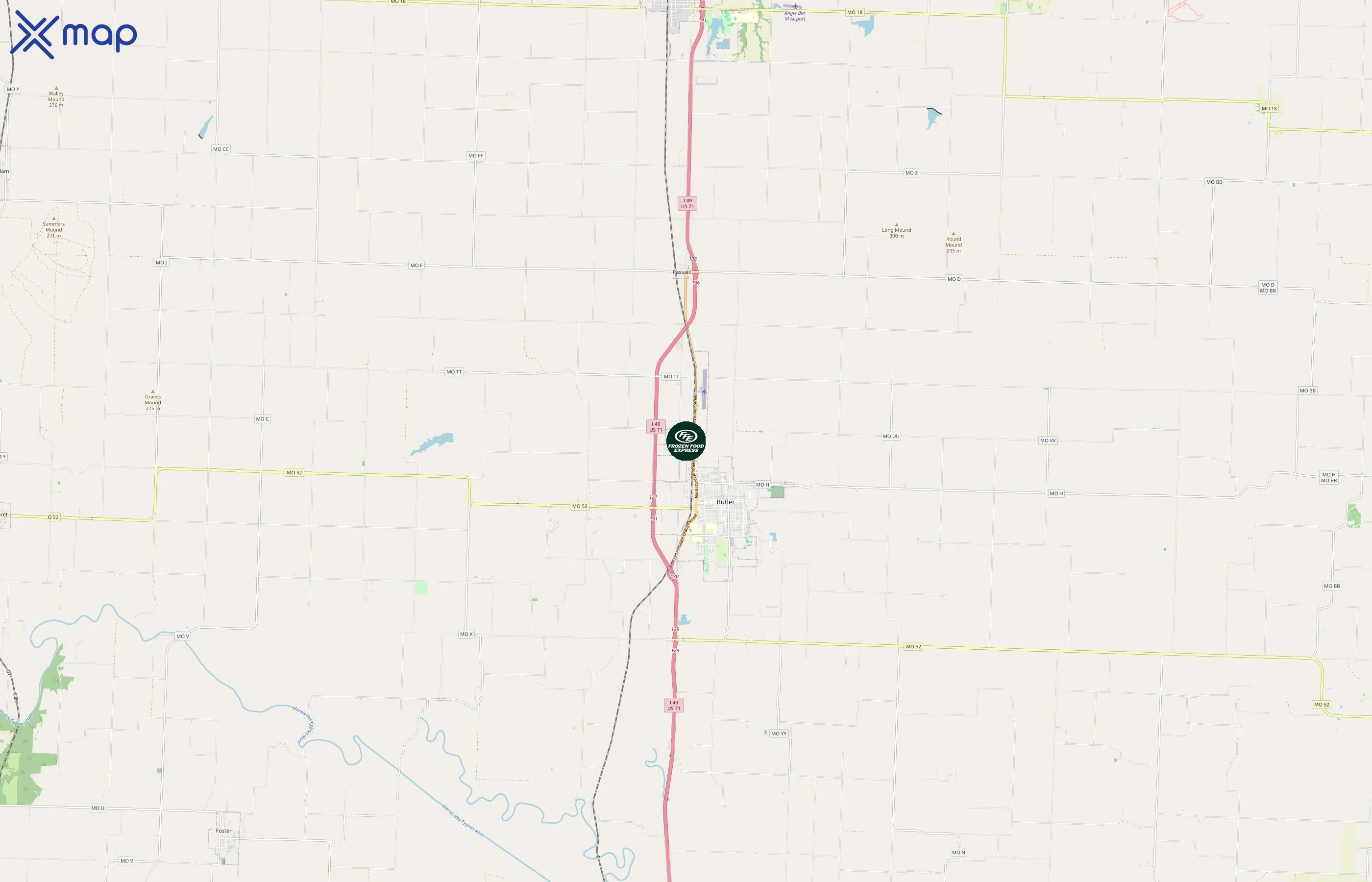 FFE Transportation area coverage