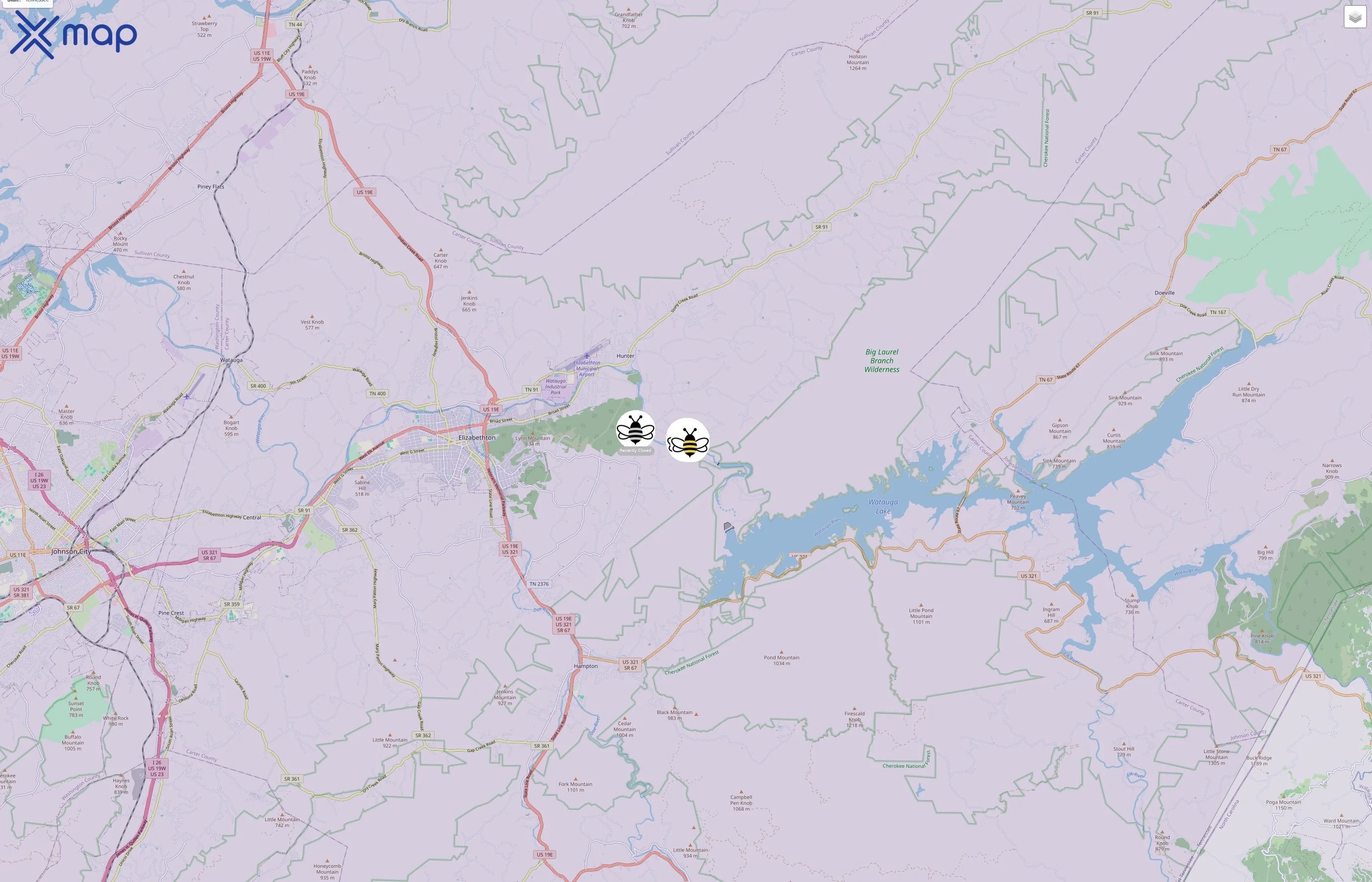 Bee Cliff Cabins traffic data