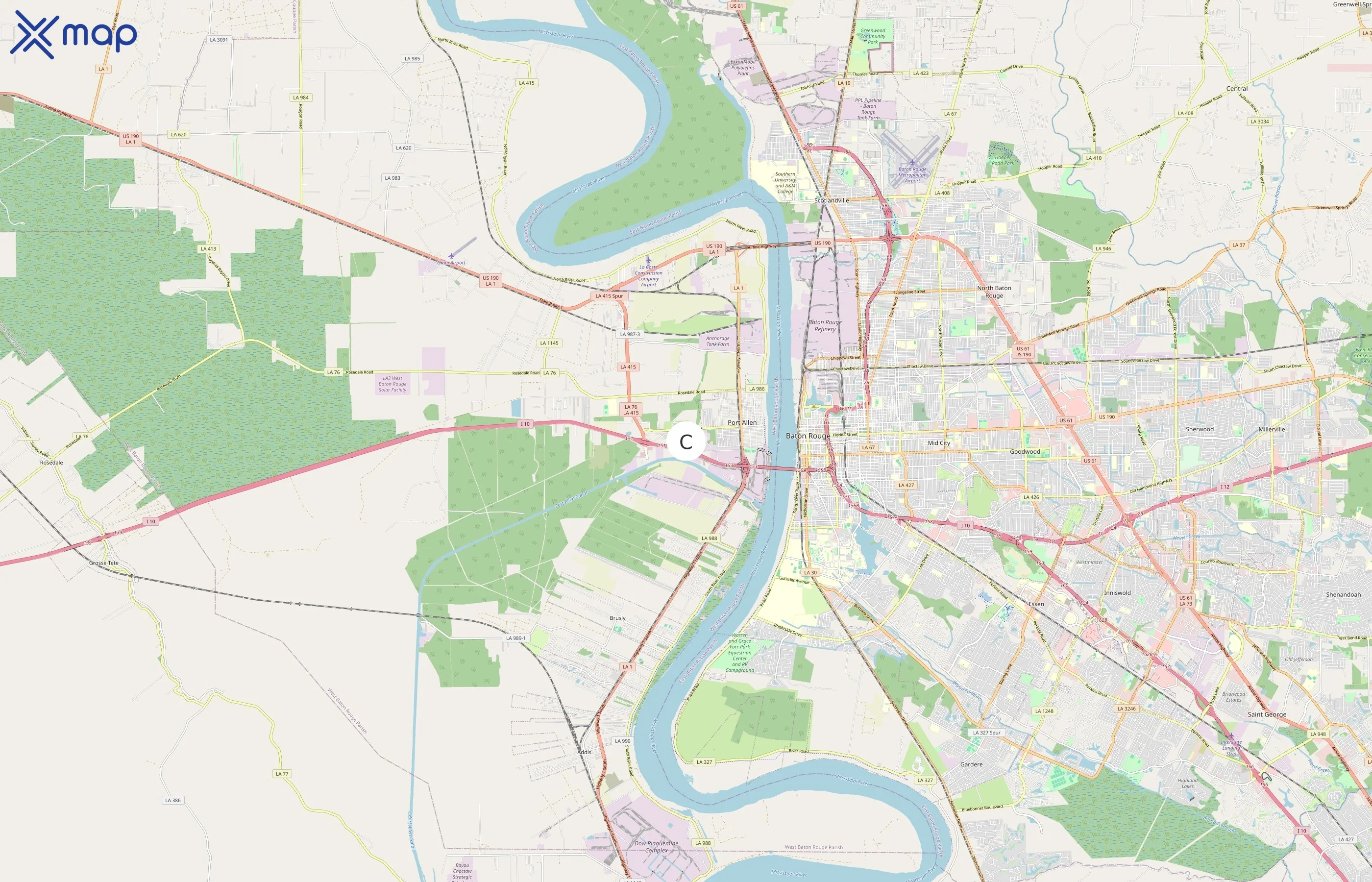 Crown Towing Solutions area coverage