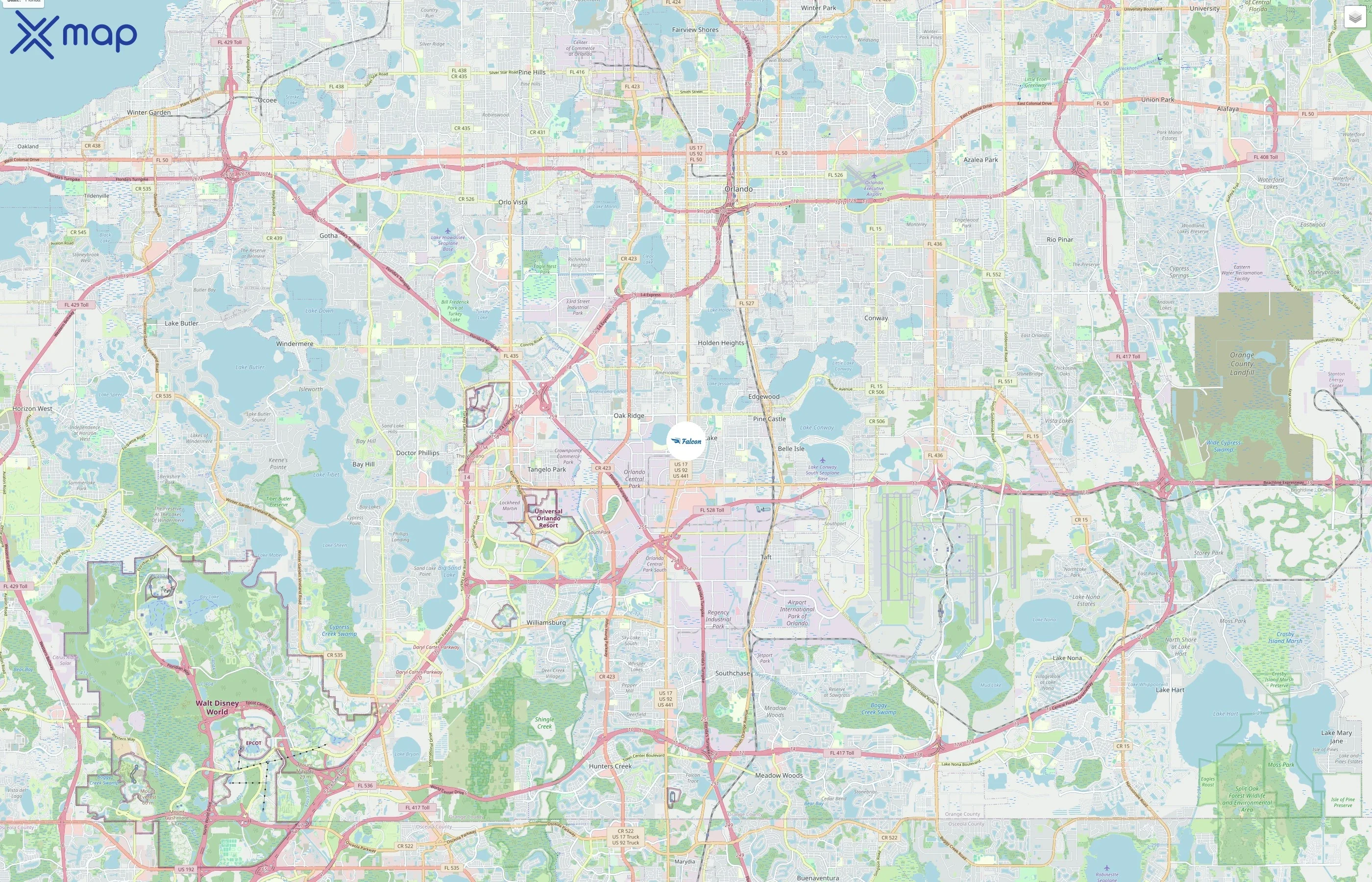 Falcon Charter Bus traffic data