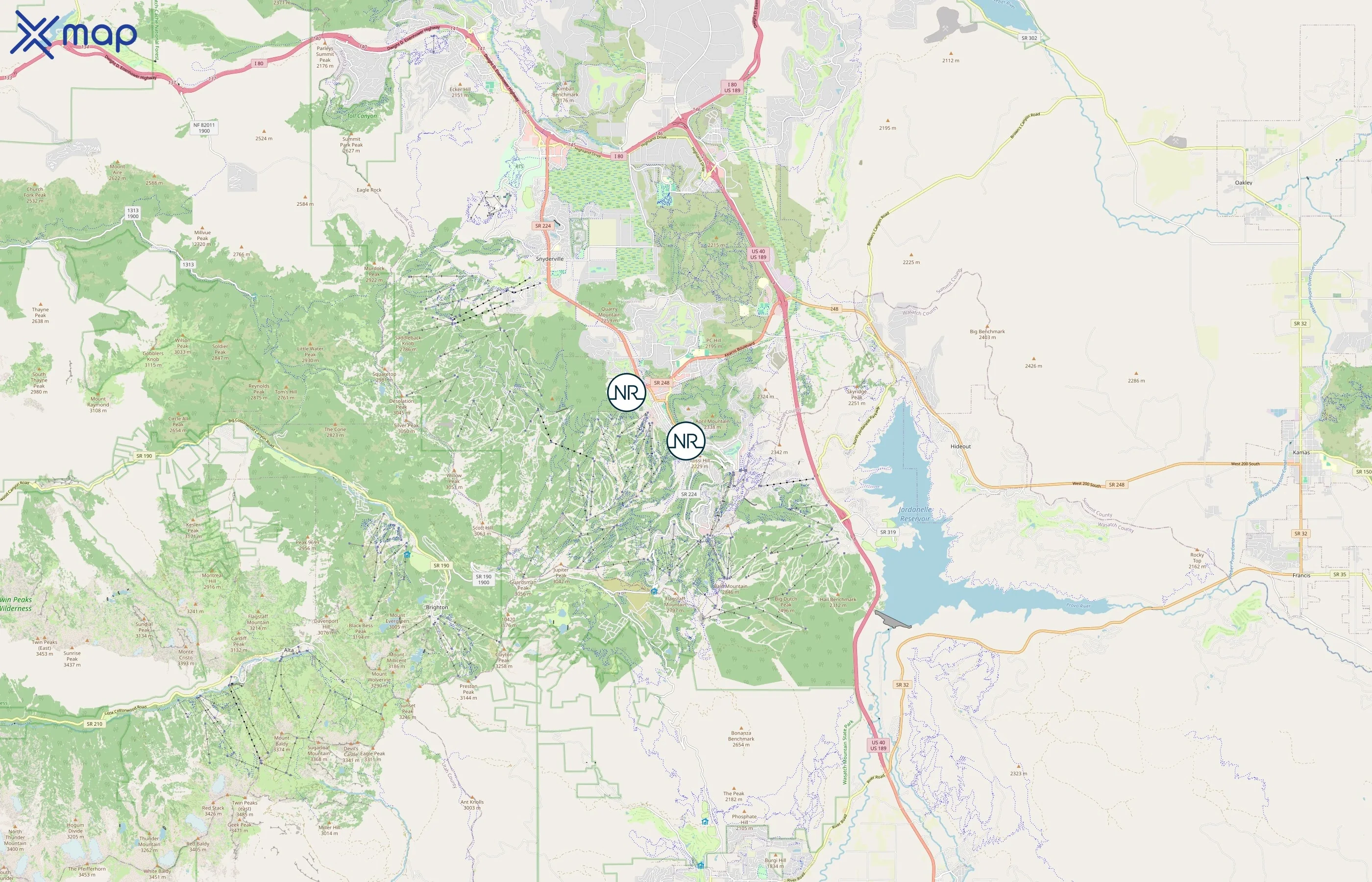 Natural Retreats area coverage