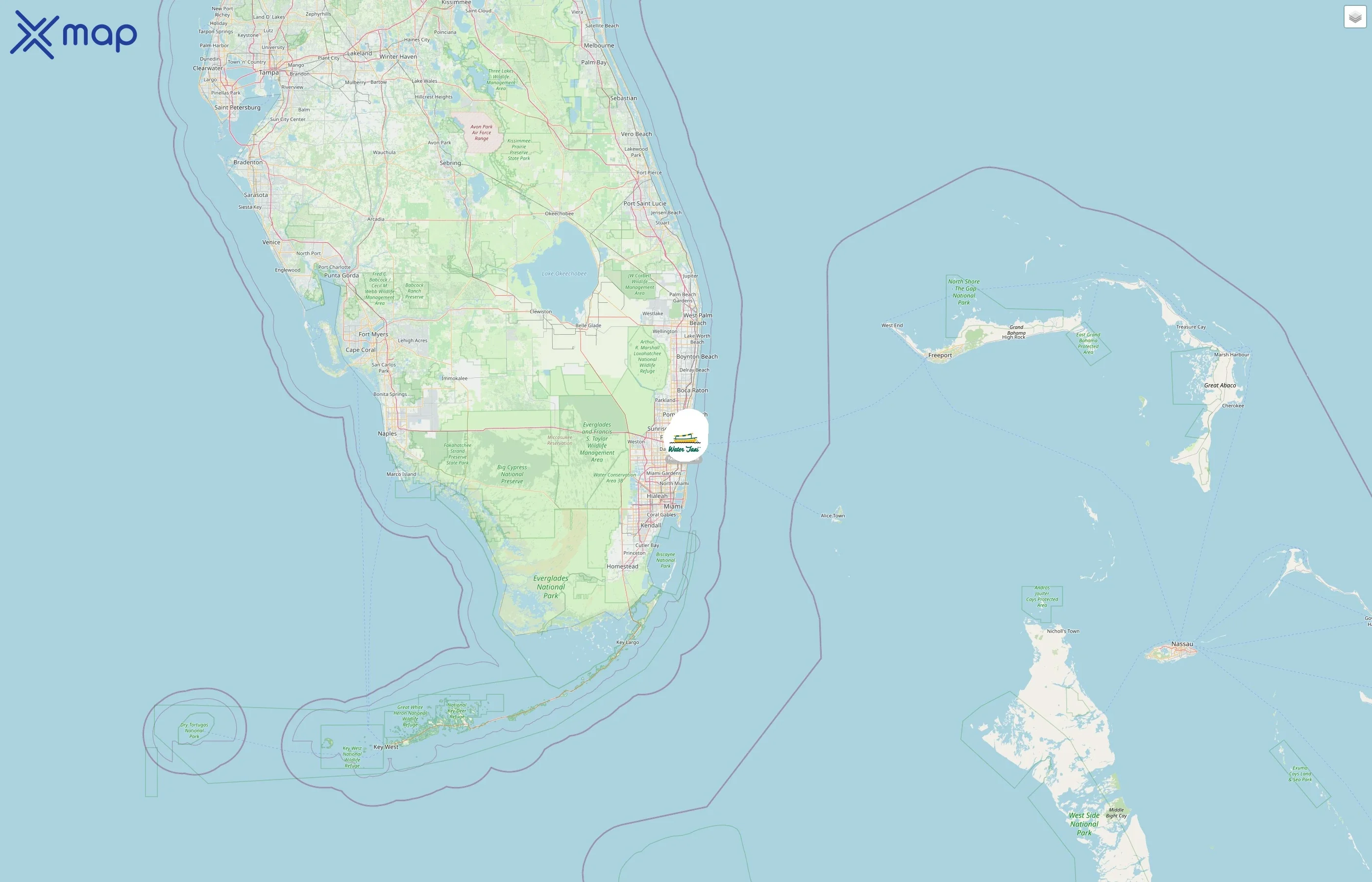 Water Taxi street hotspots