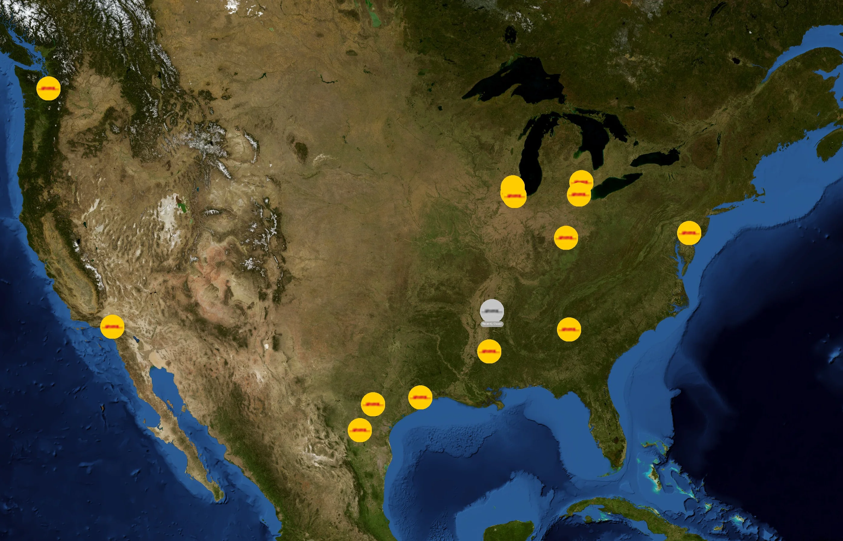 Exel state distribution