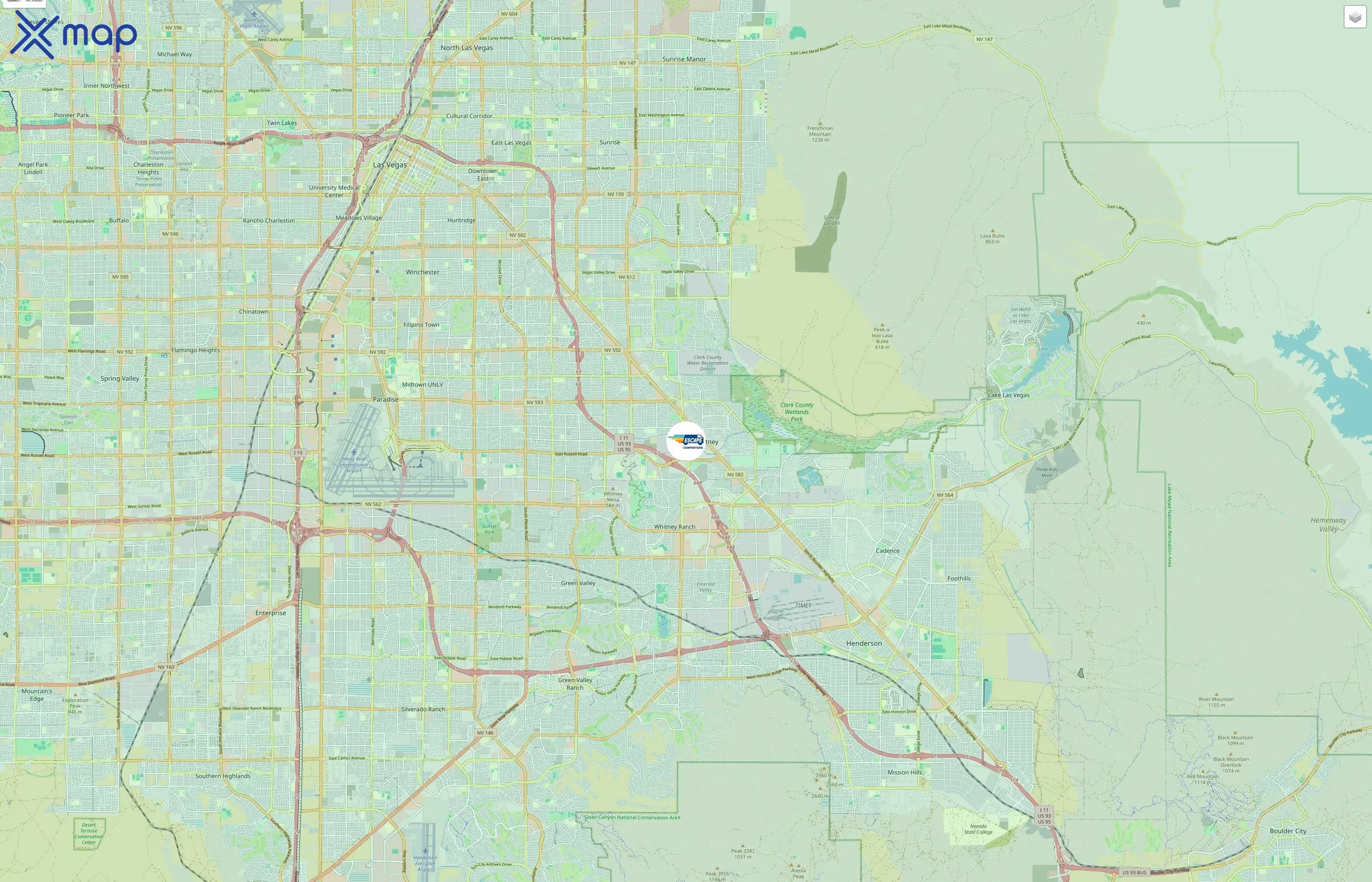 Escape Camper Vans traffic data