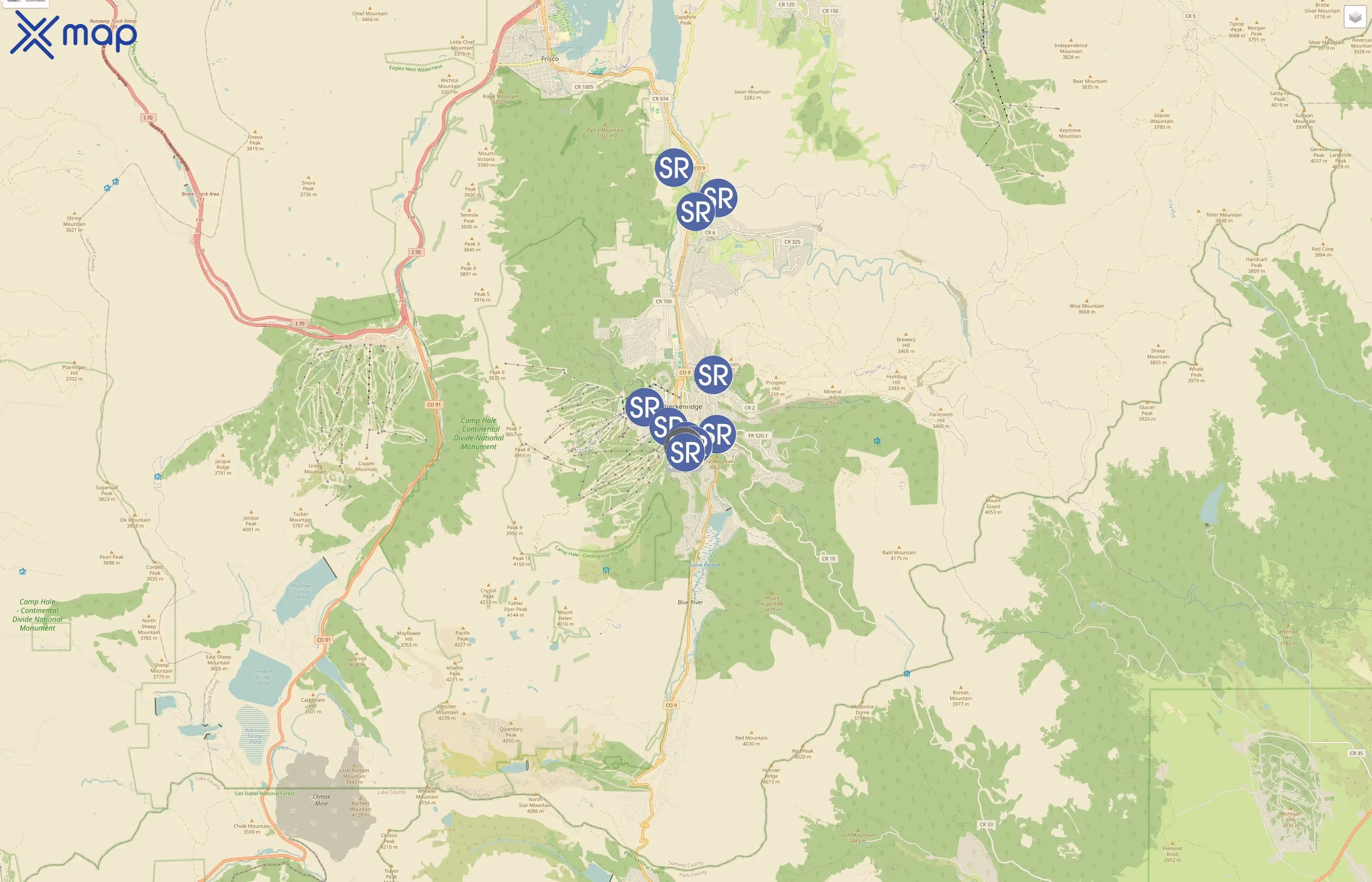 SkyRun traffic data
