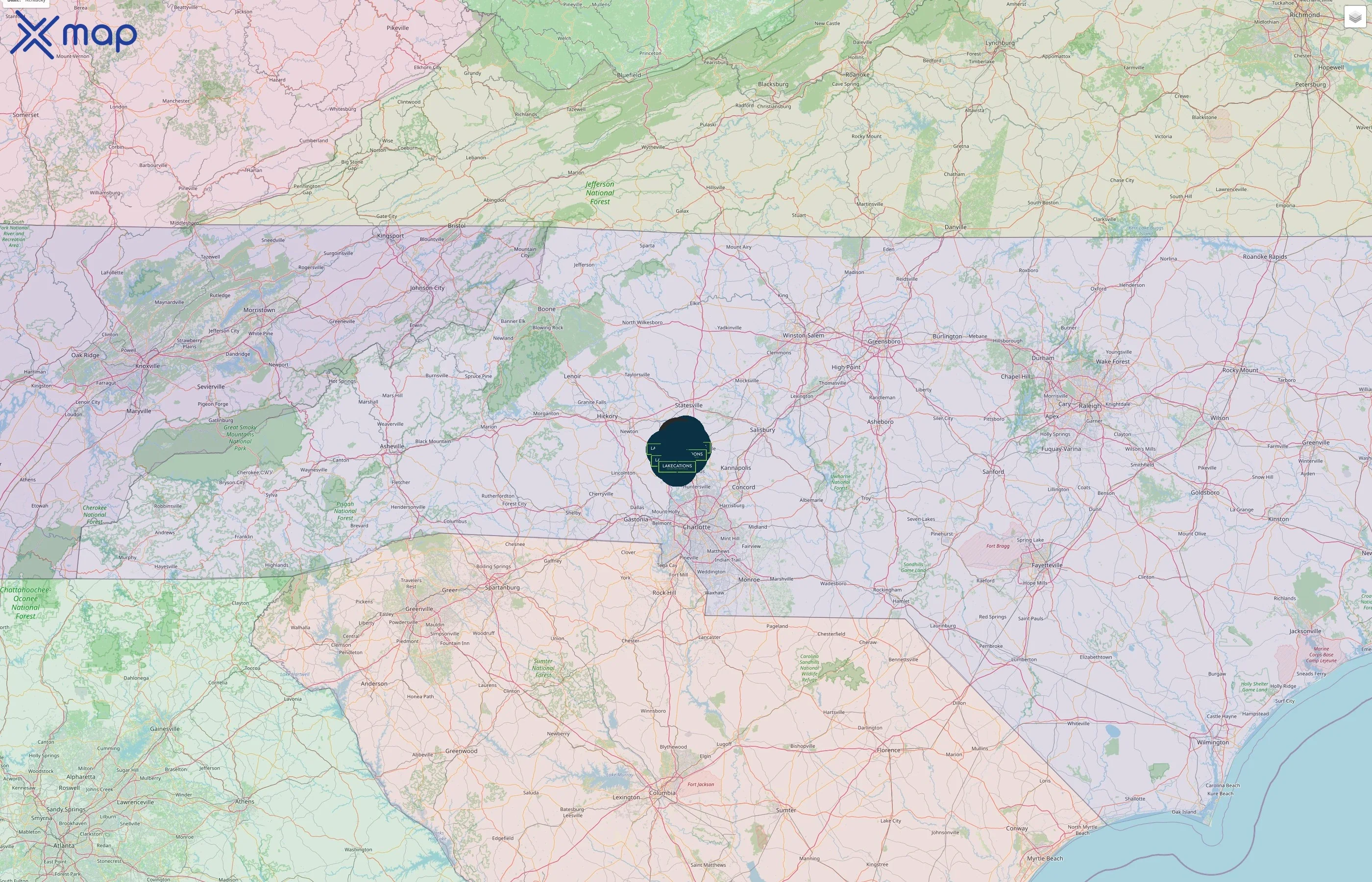 Lakecations street hotspots