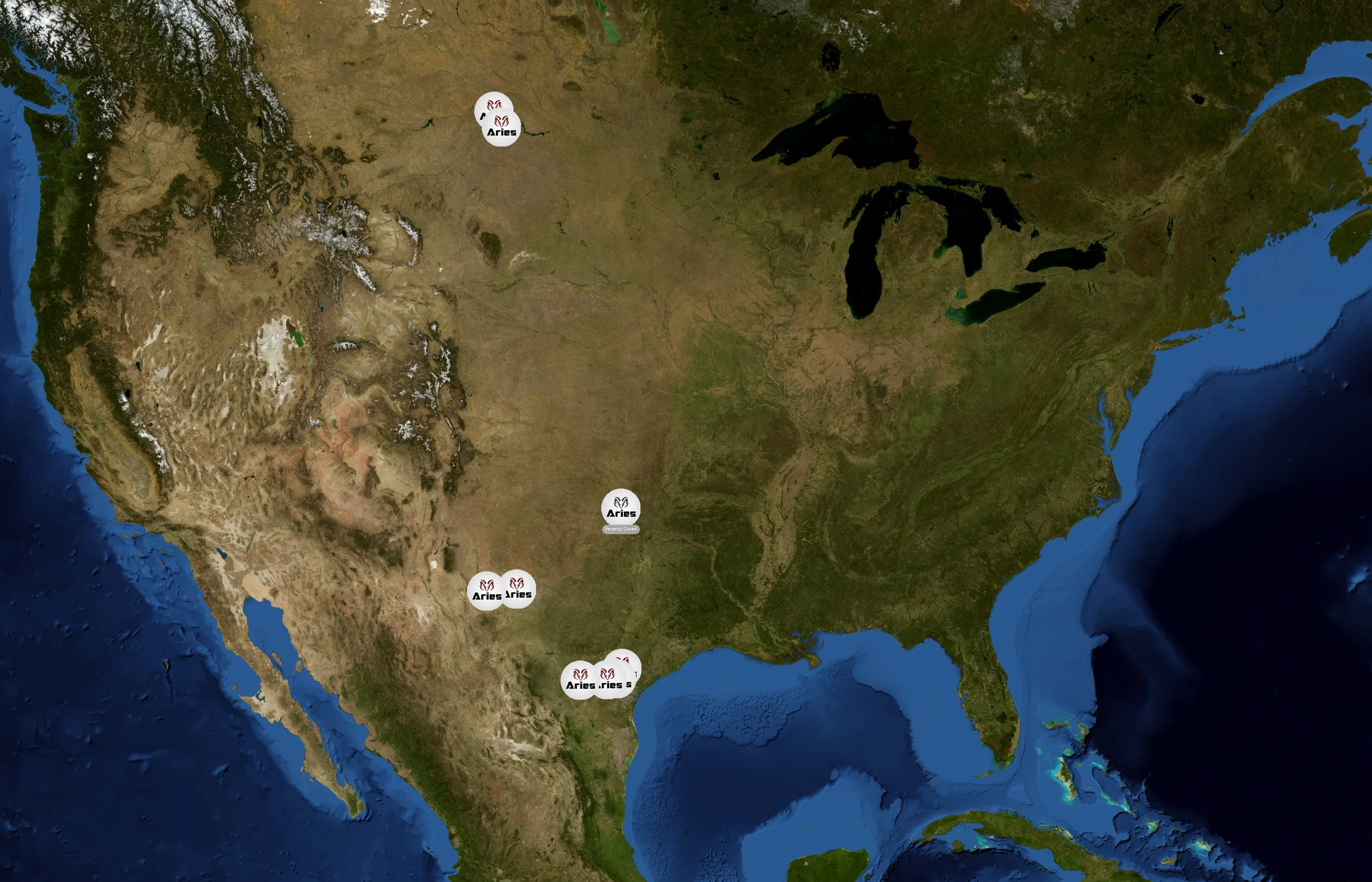 Aries Residence Suites state distribution
