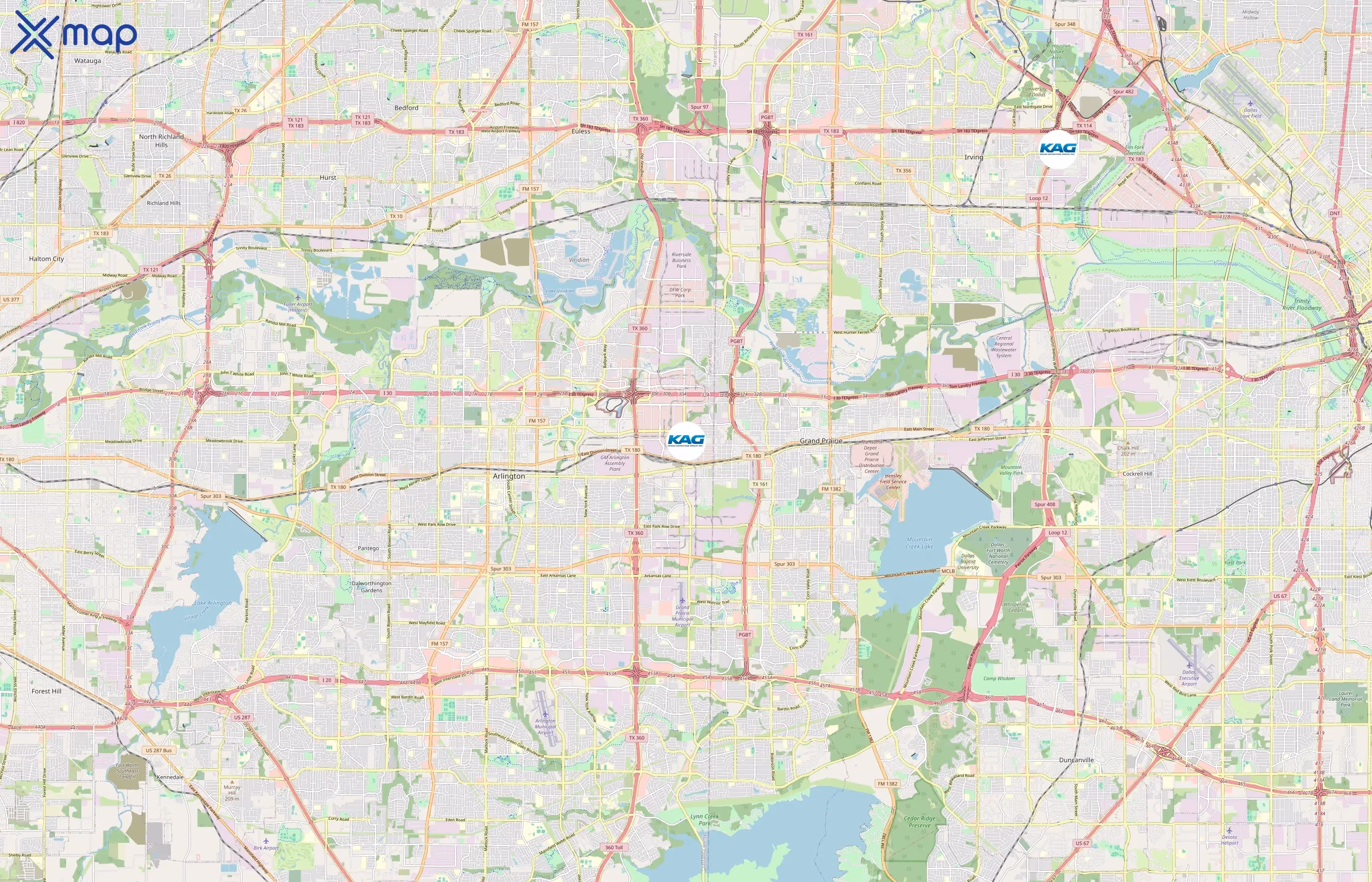 Kenan Advantage Group area coverage