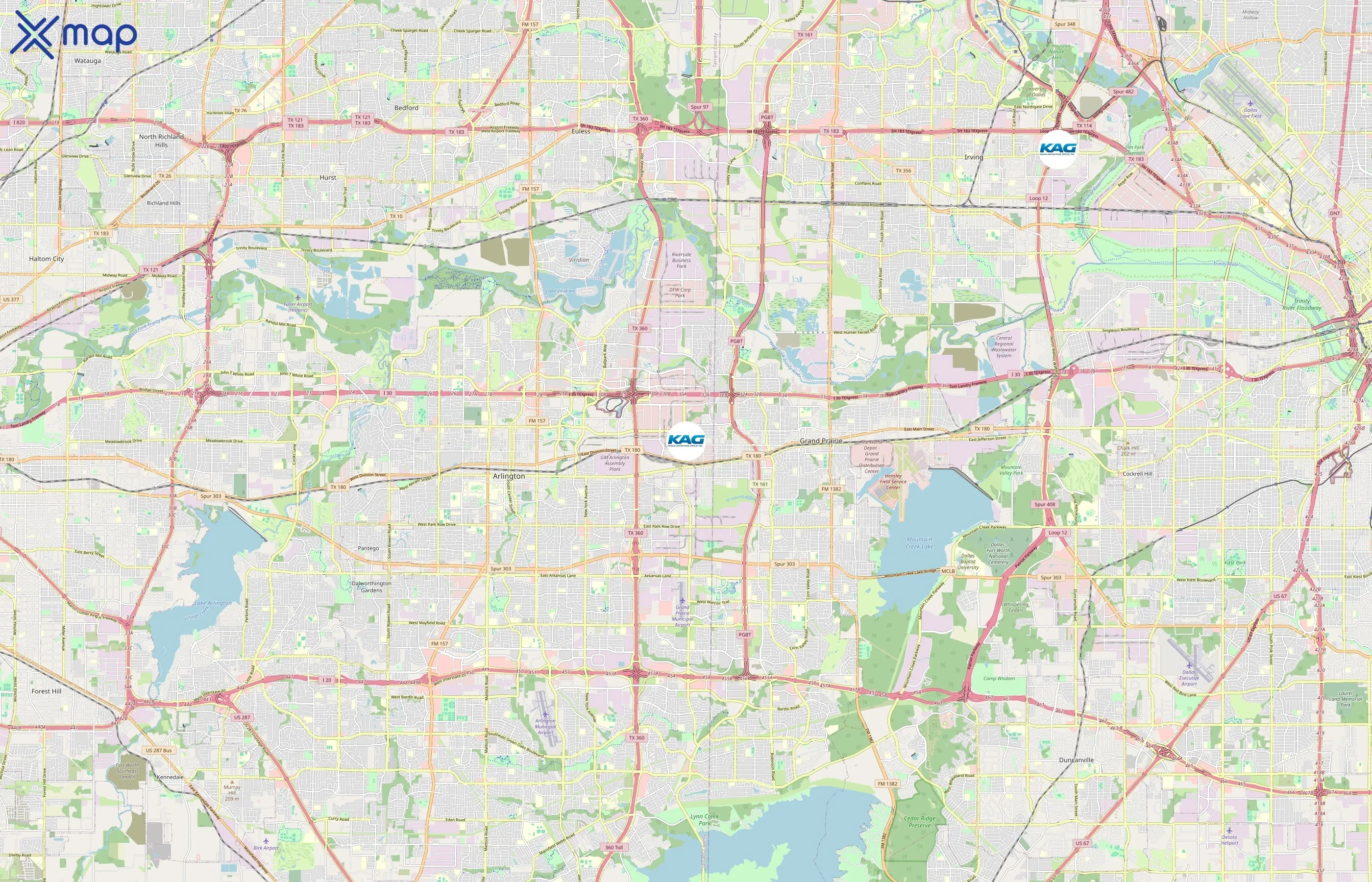 Kenan Advantage Group area coverage