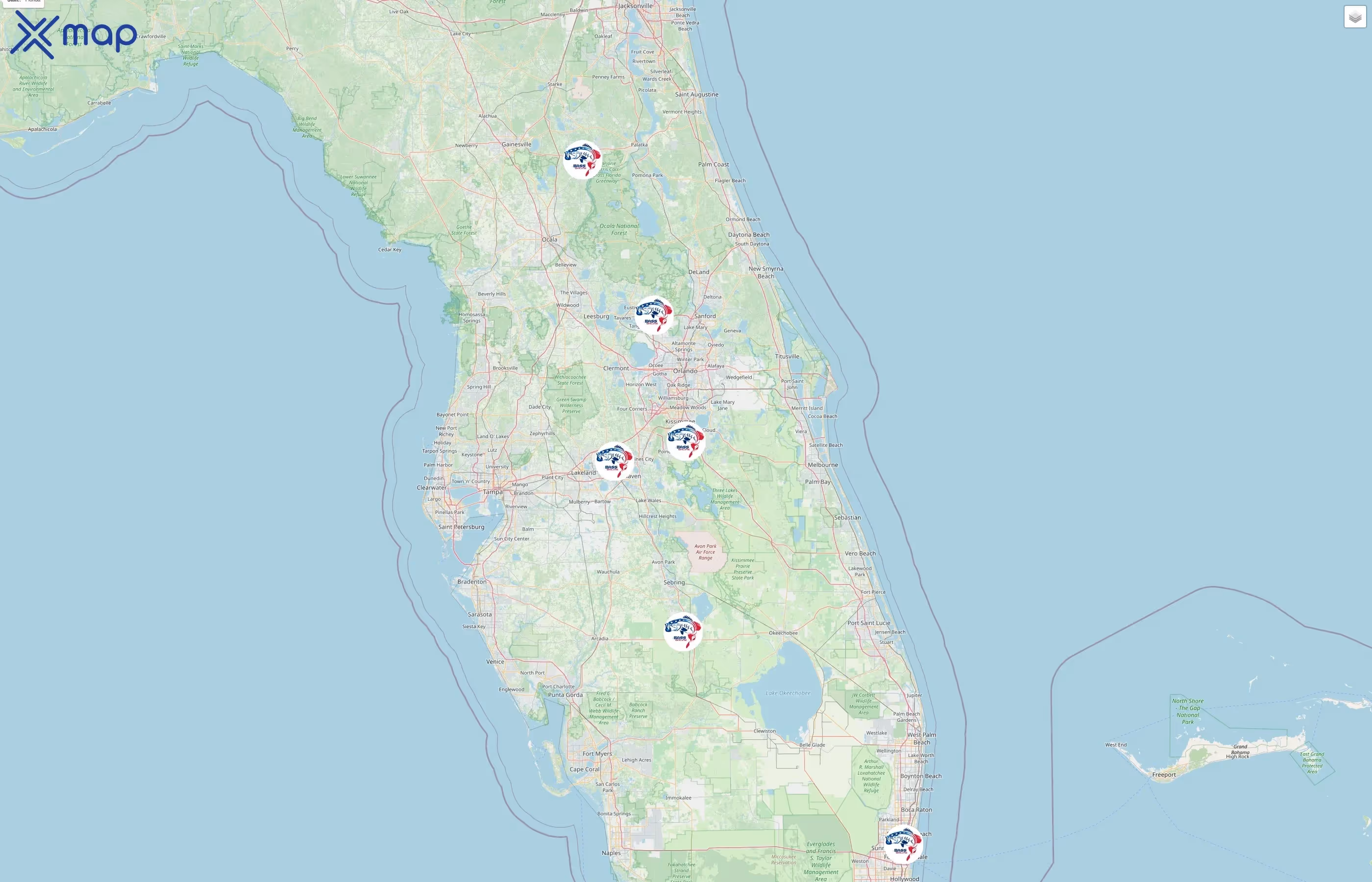 Bass Online street hotspots