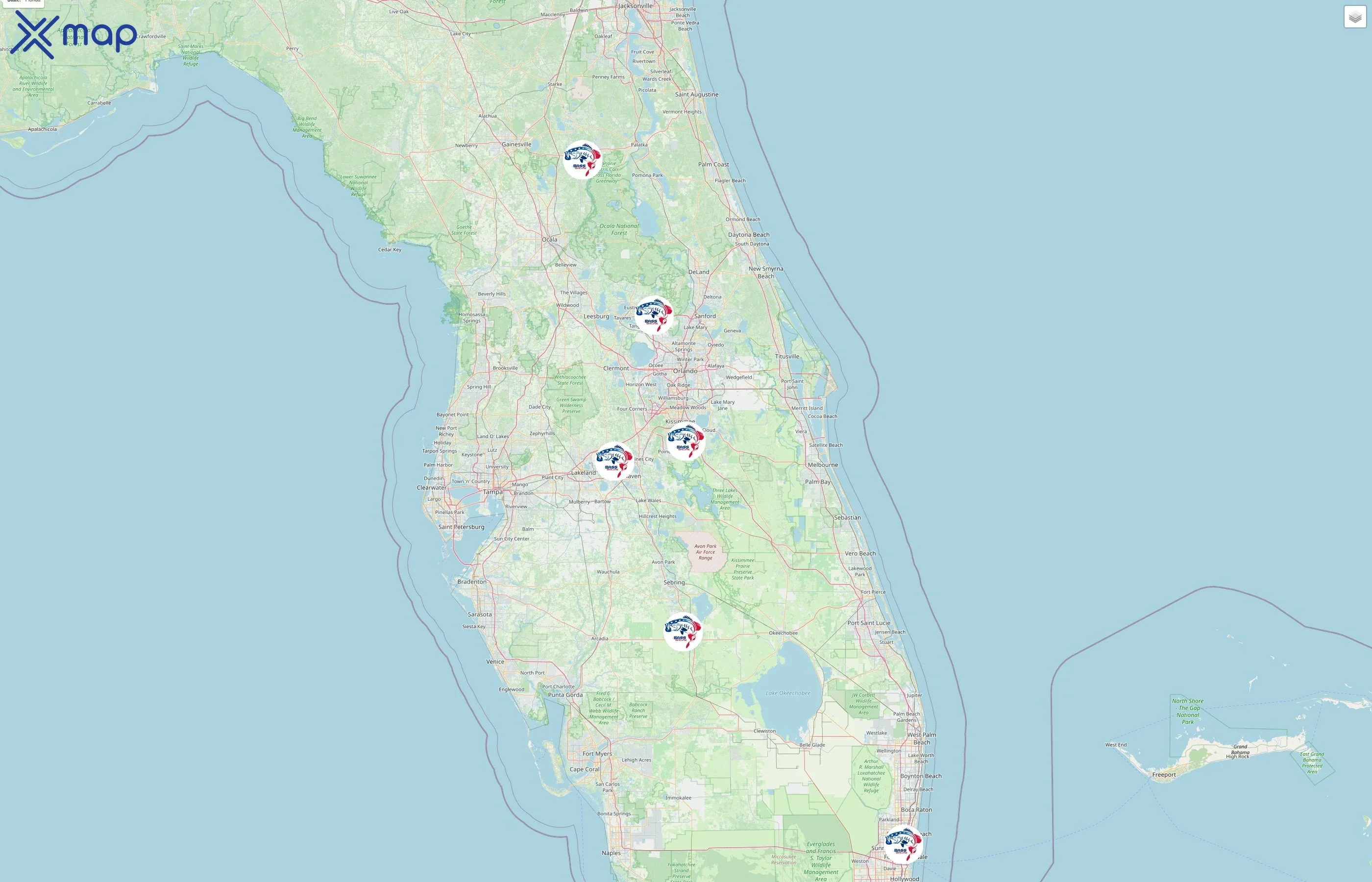 Bass Online street hotspots