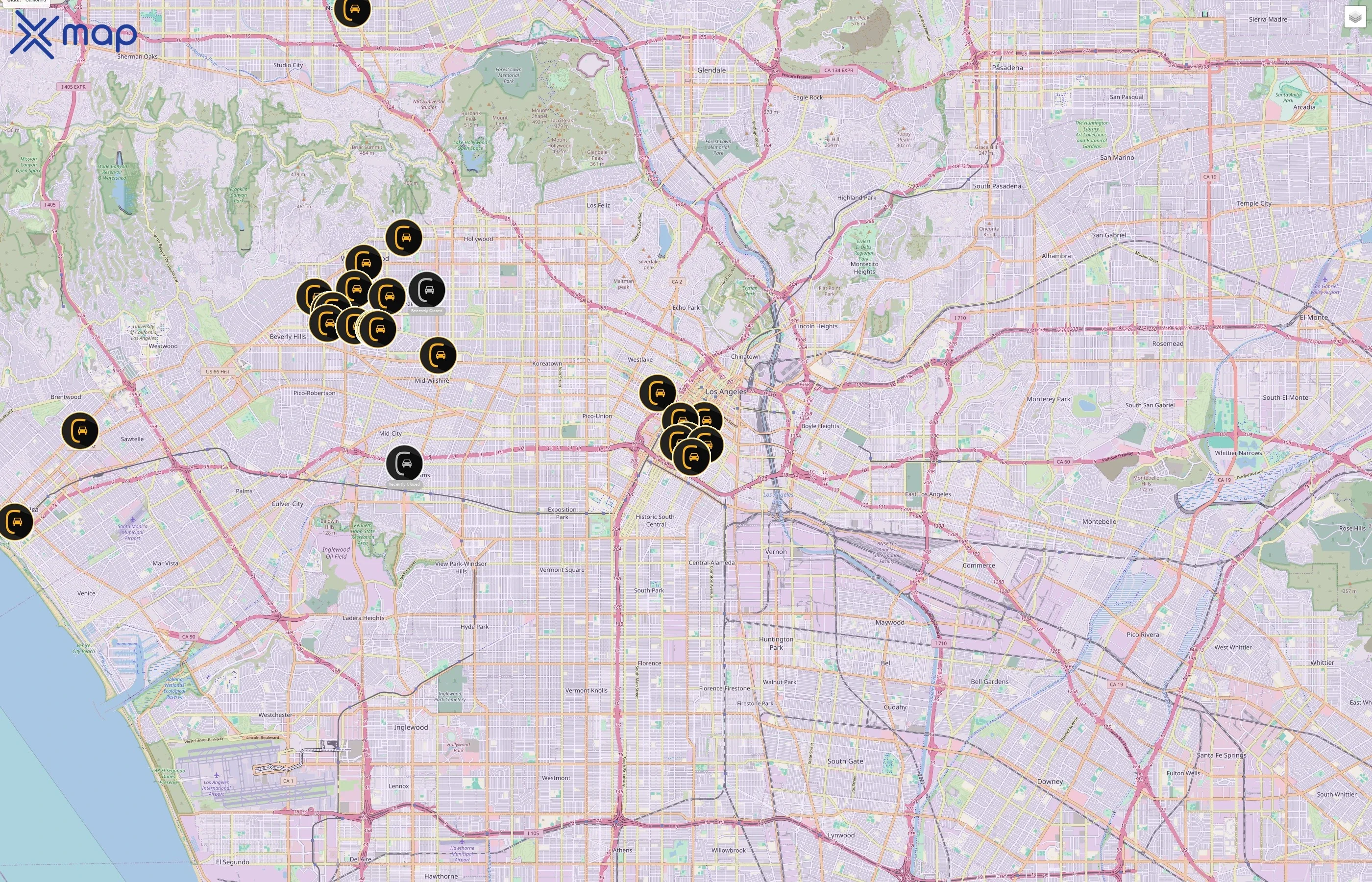 Curbstand traffic data
