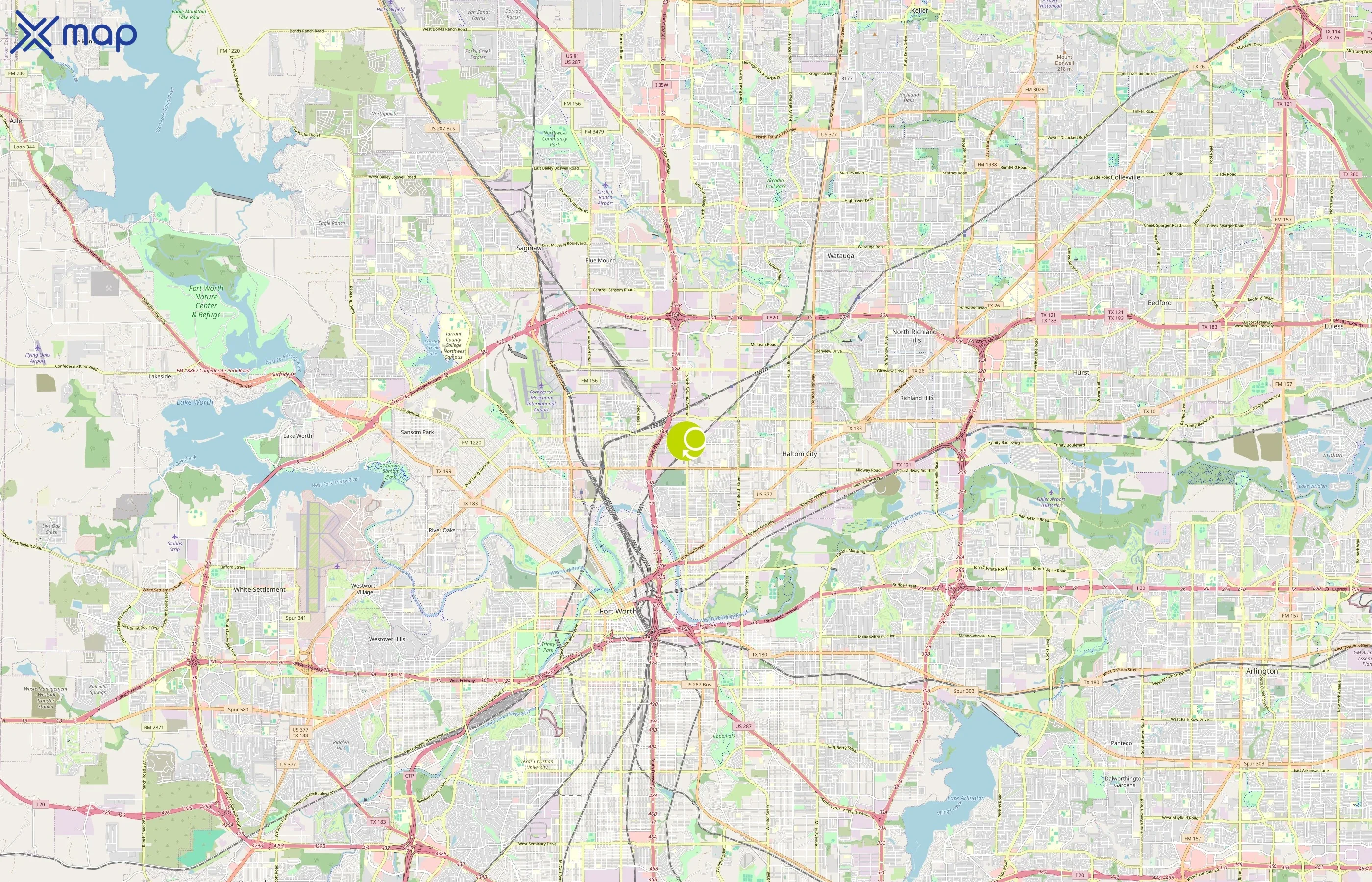 Green Worldwide Shipping area coverage