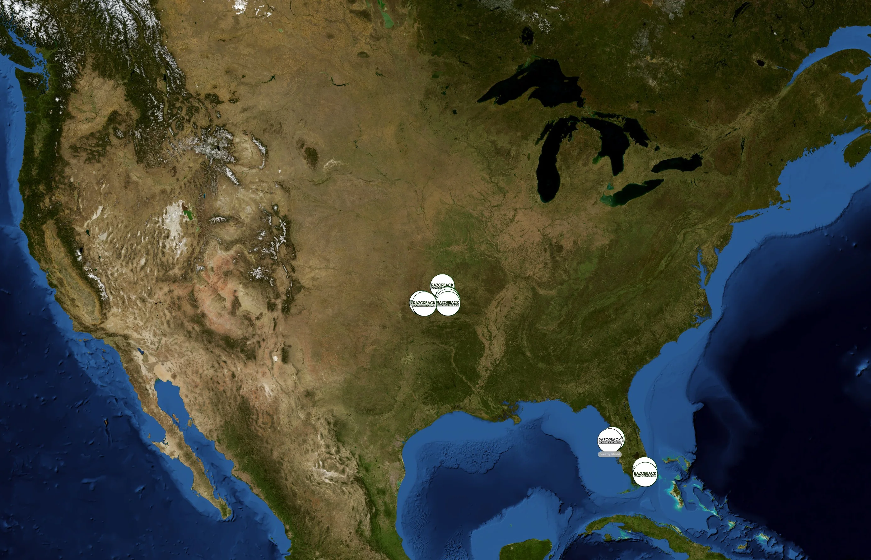 Razorback Moving state distribution