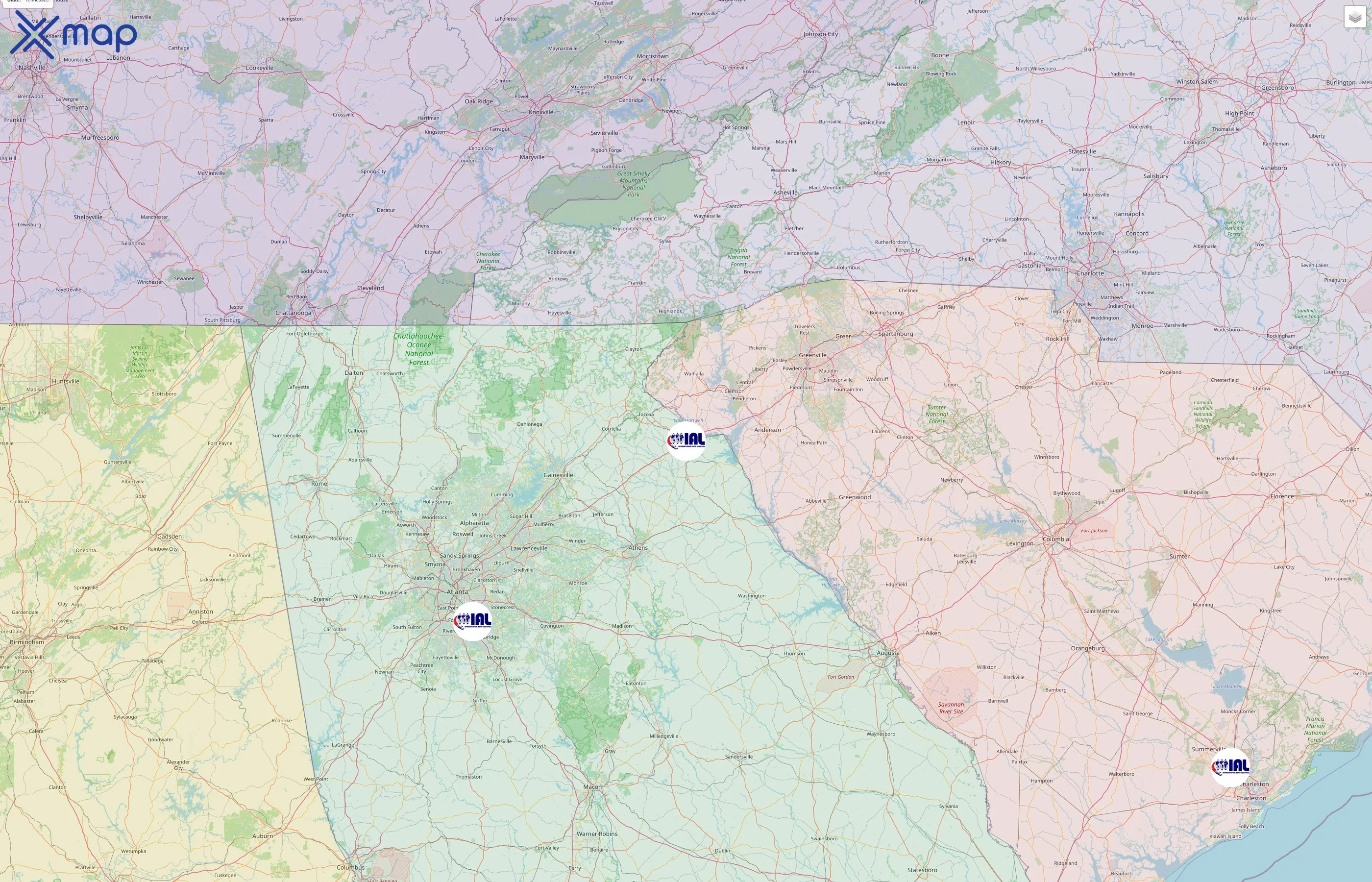 International Auto Logistics street hotspots