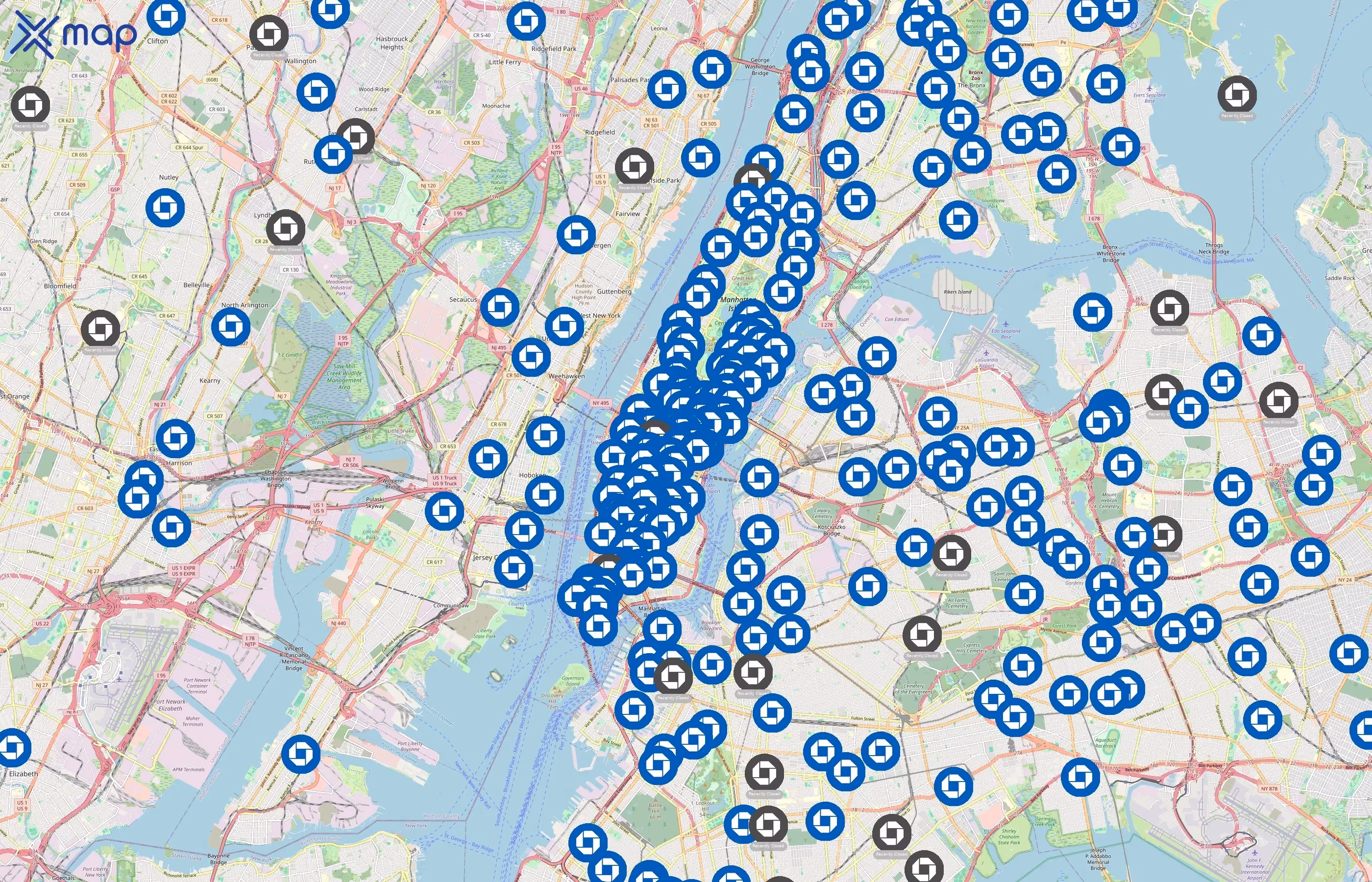 Chase area coverage