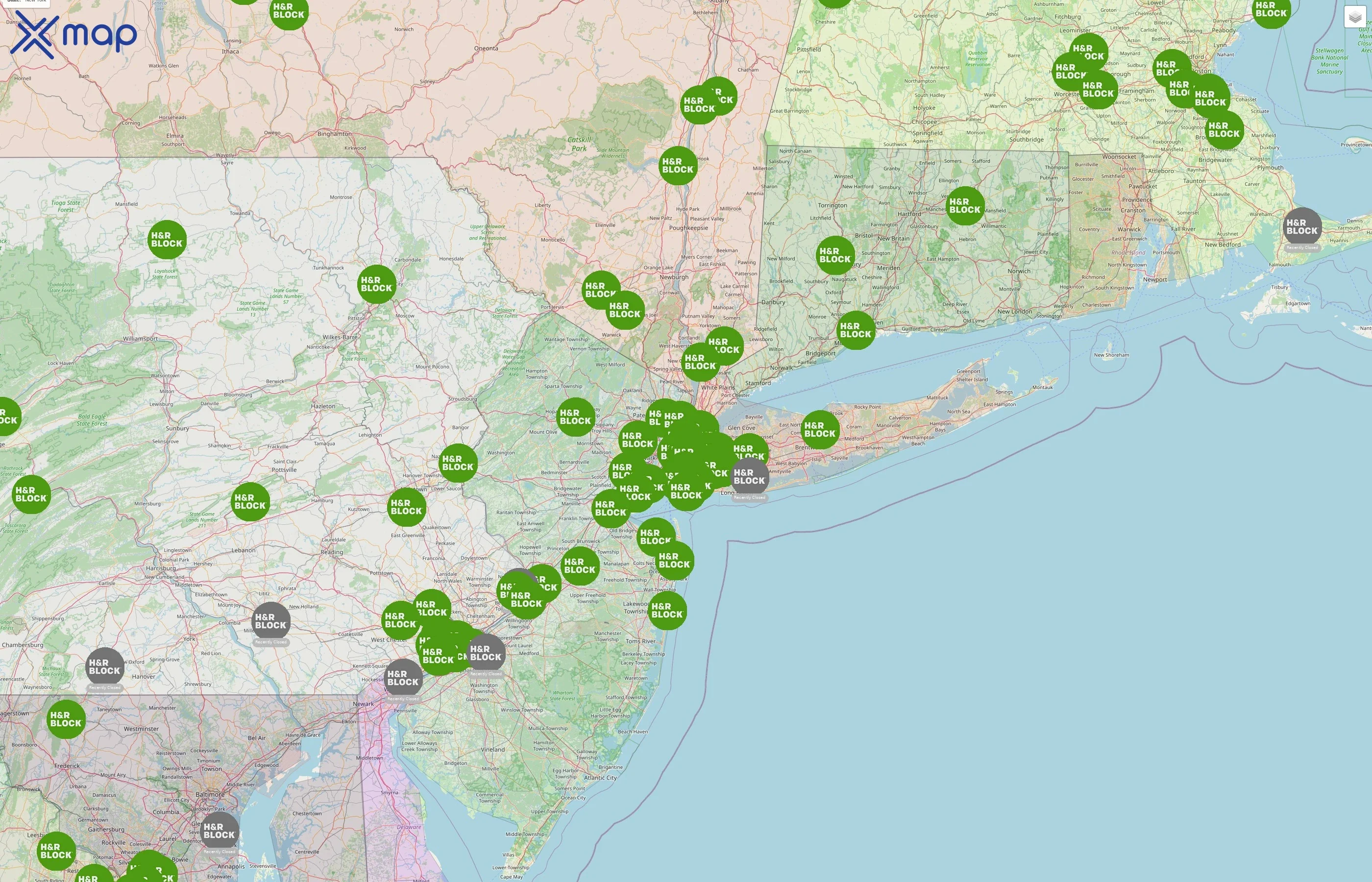 H&R Block street hotspots