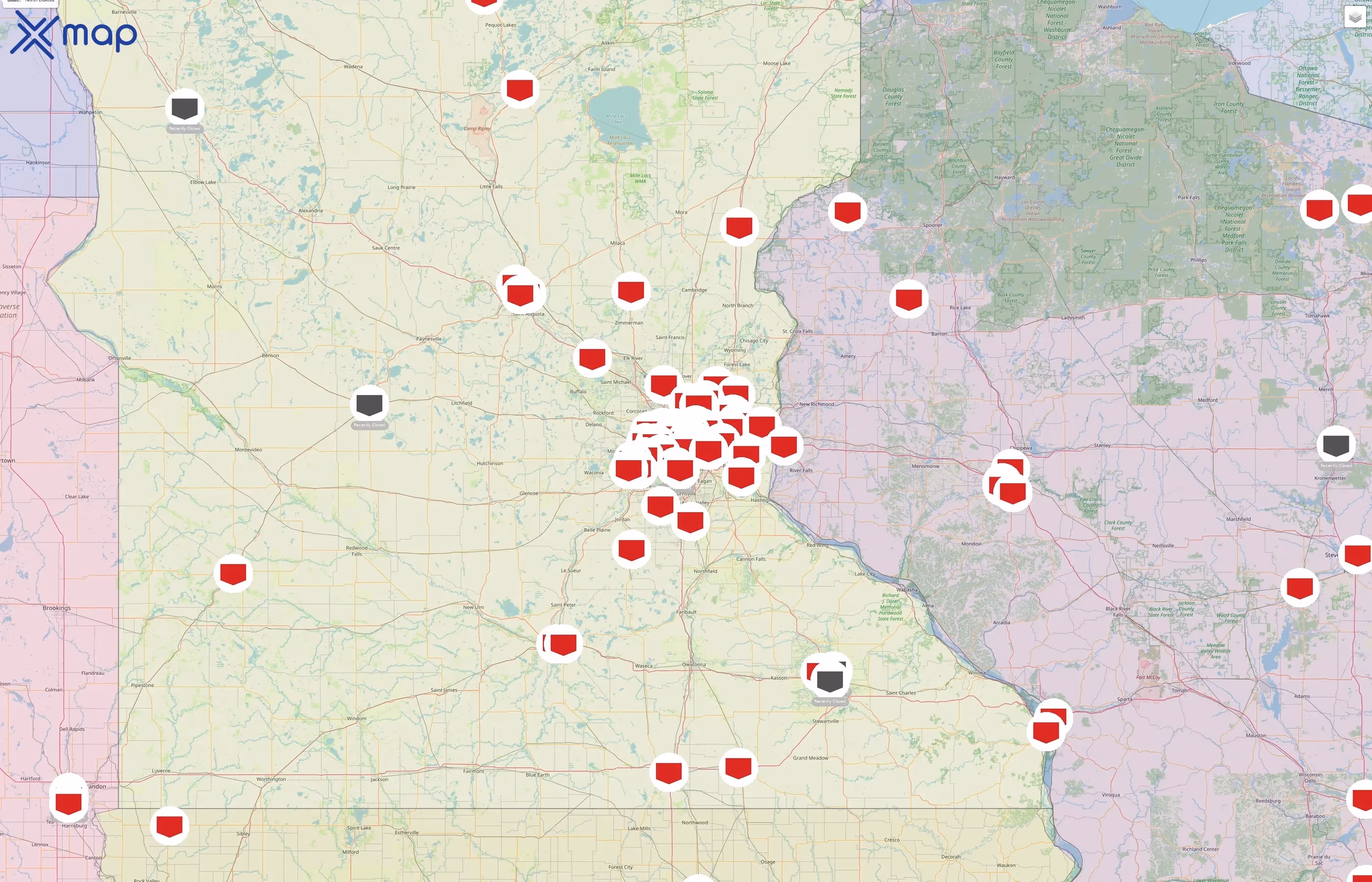 U.S. Bank street hotspots