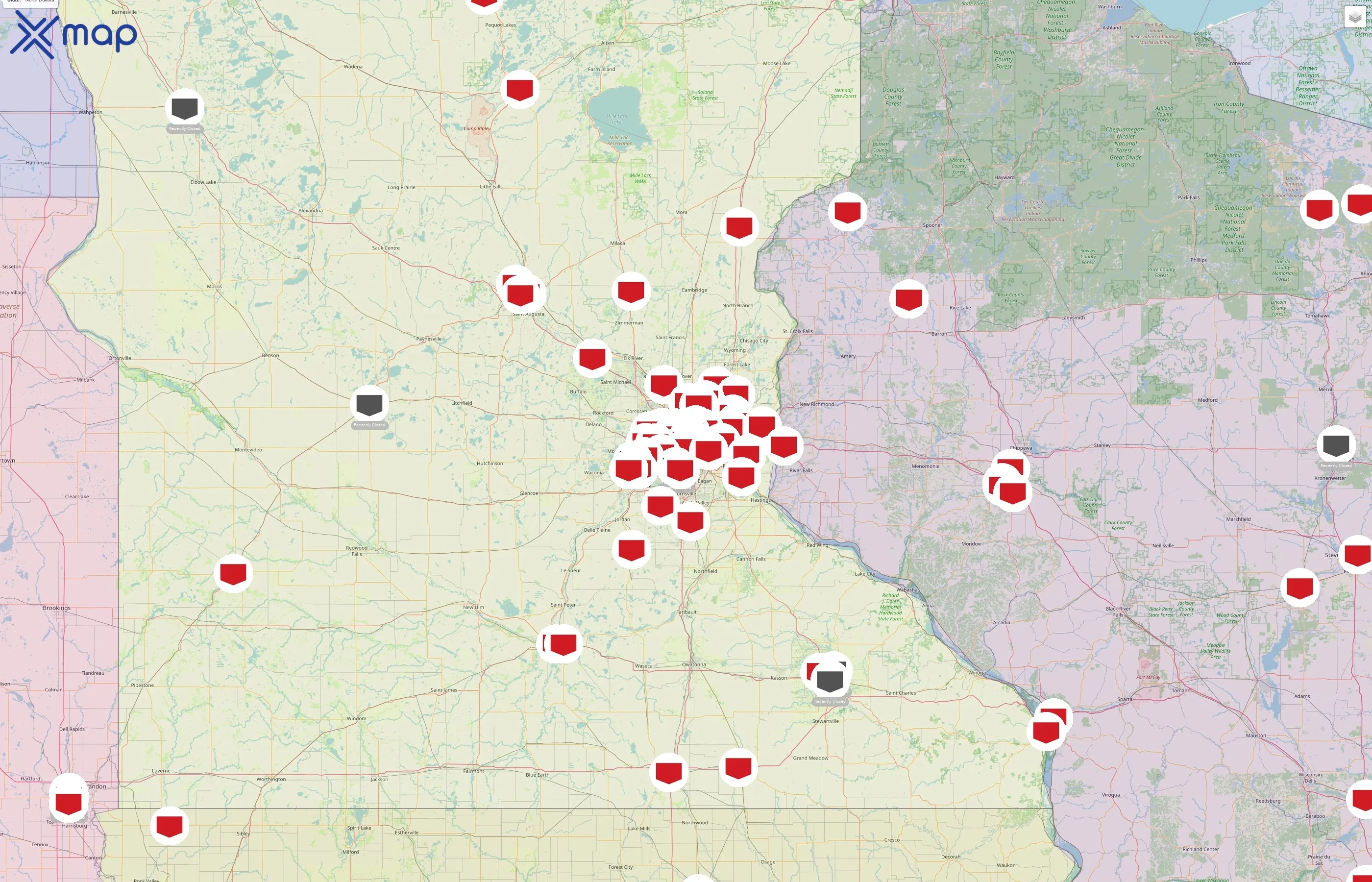 U.S. Bank street hotspots