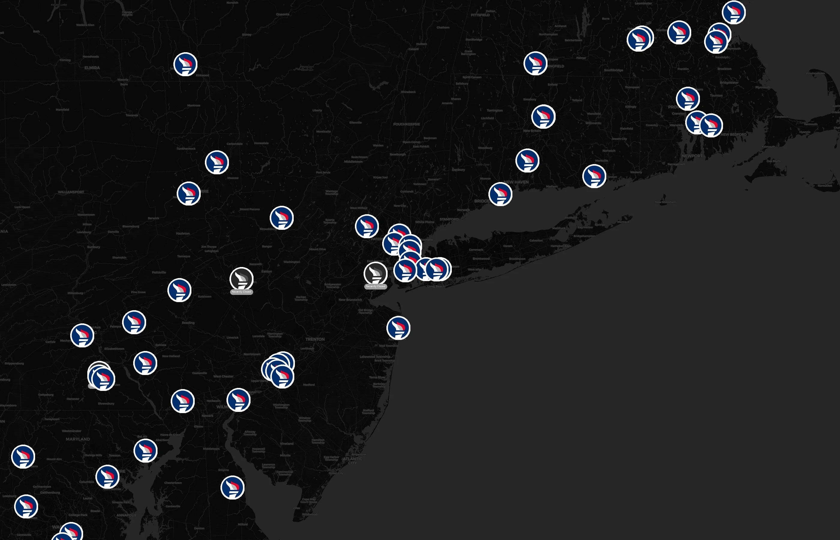 Liberty Tax city distribution