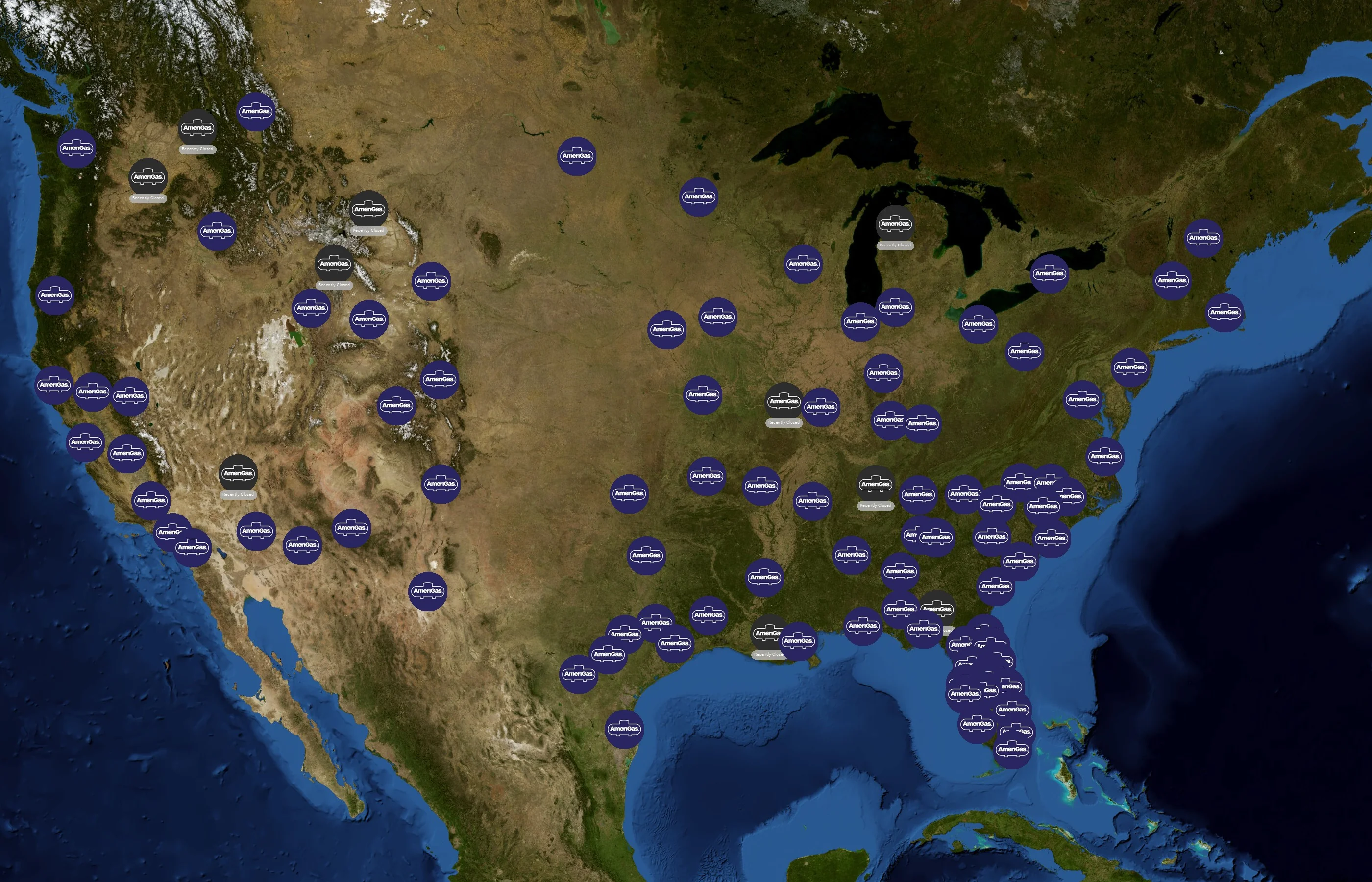 AmeriGas state distribution