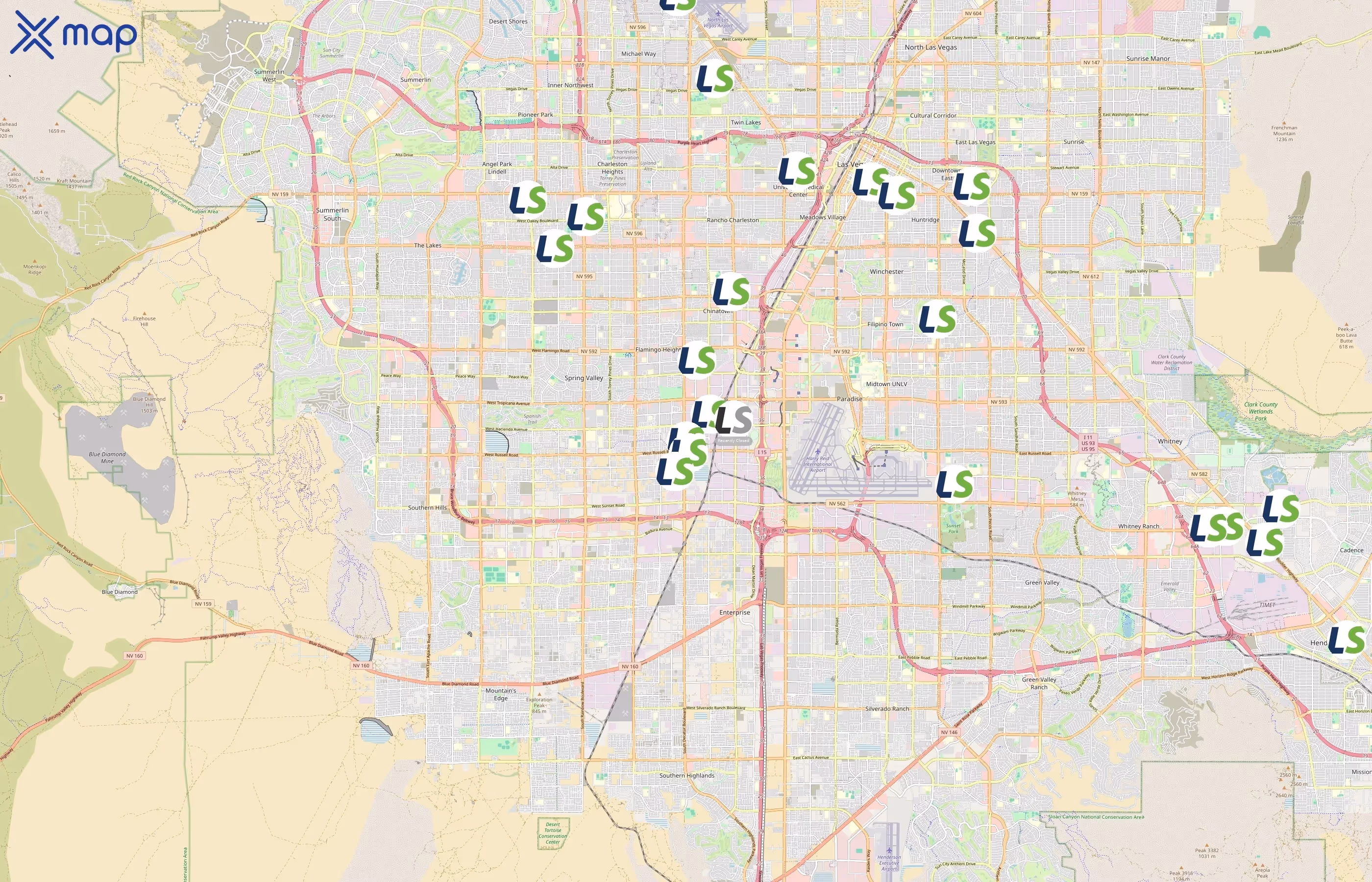 LifeSafer area coverage