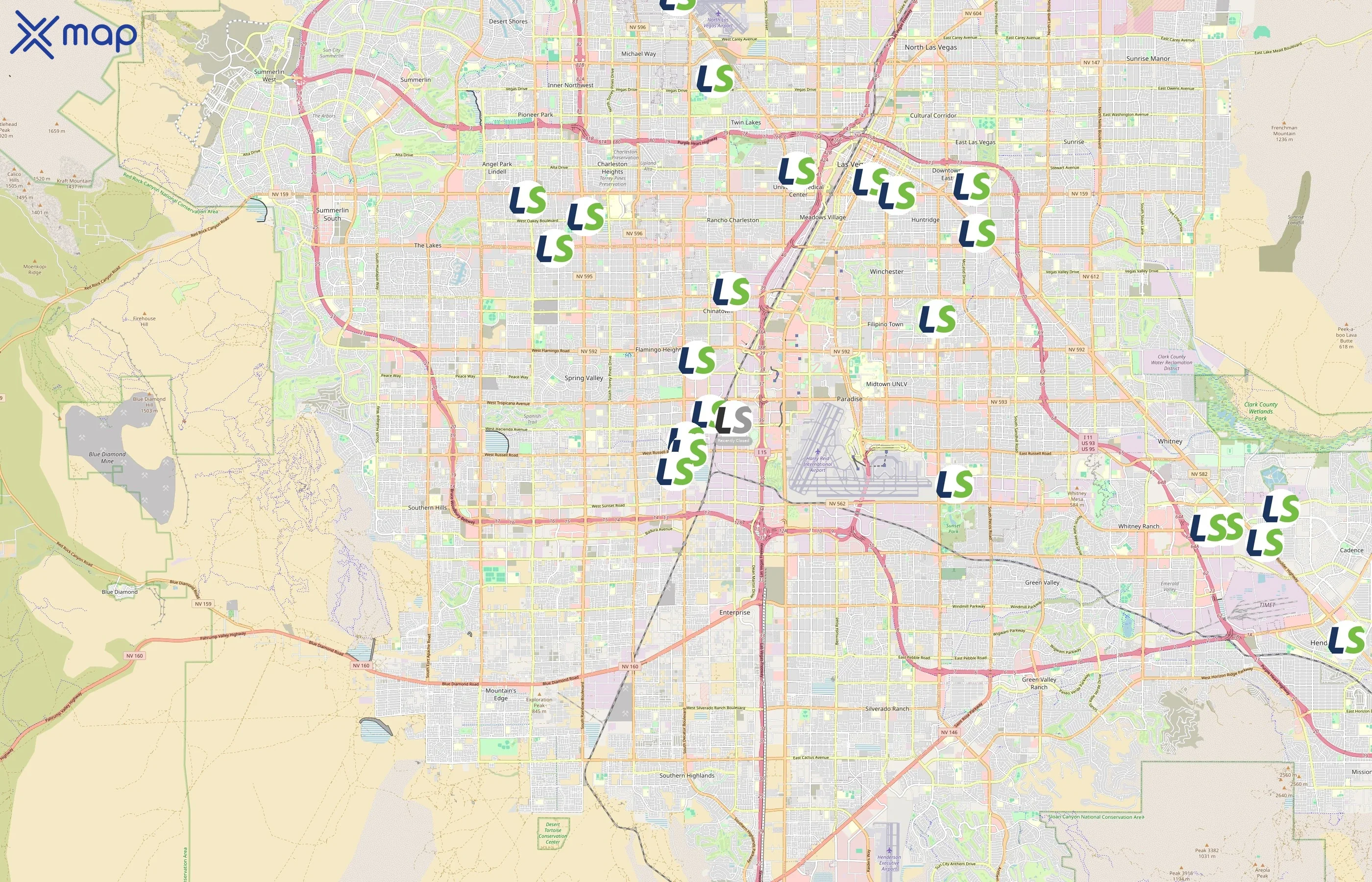 LifeSafer area coverage