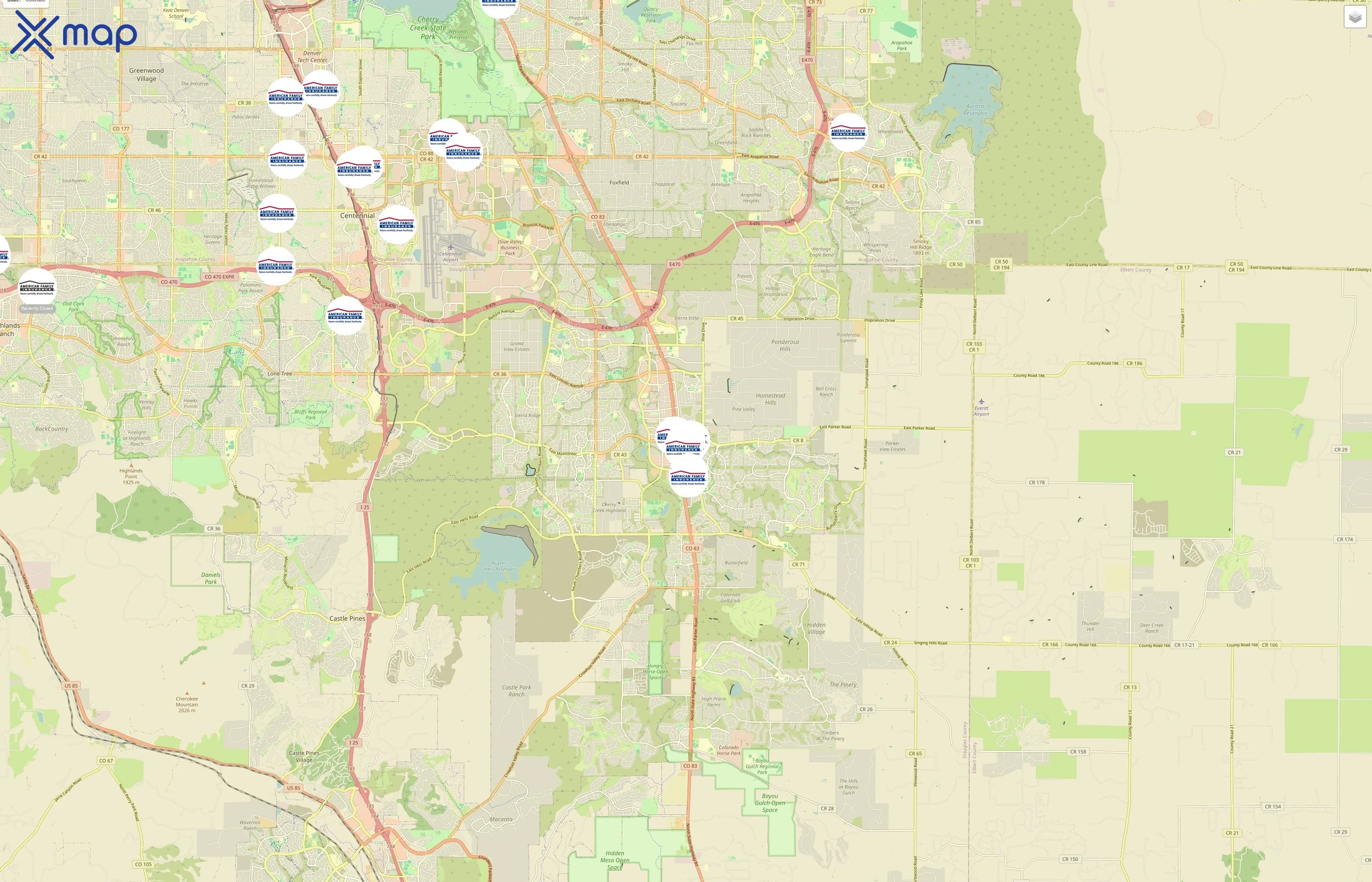 American Family Insurance traffic data