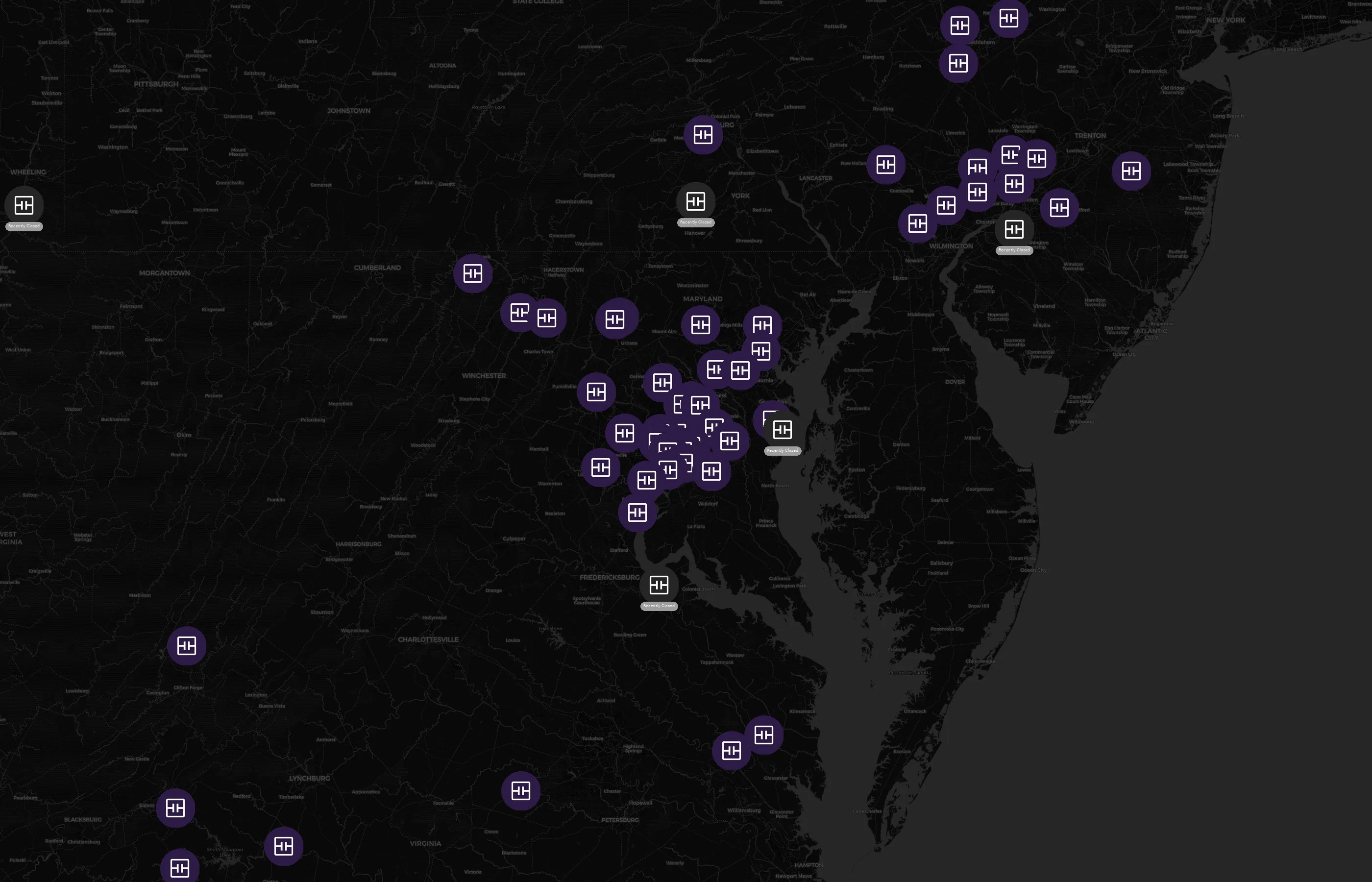 Truist city distribution