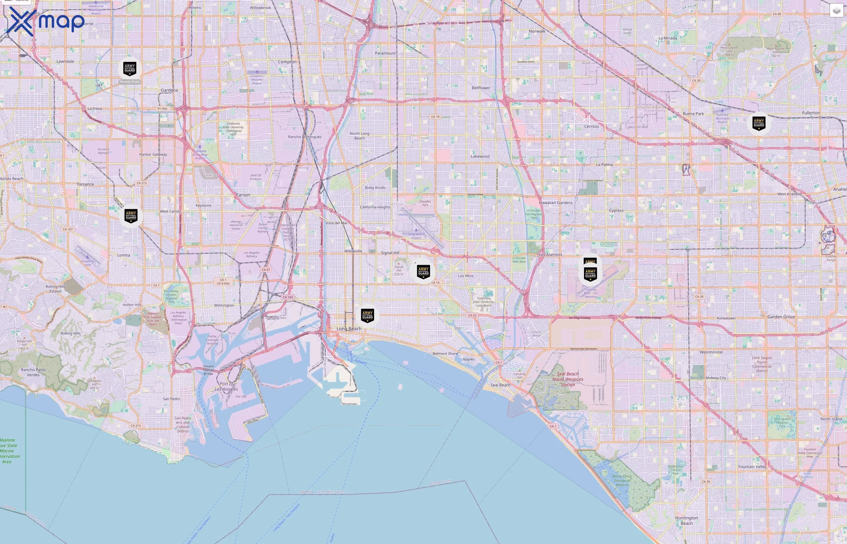Army National Guard traffic data