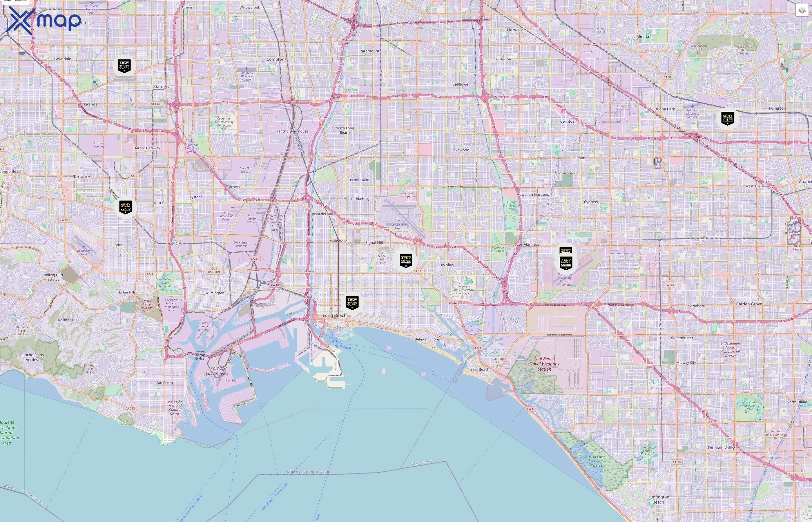 Army National Guard traffic data