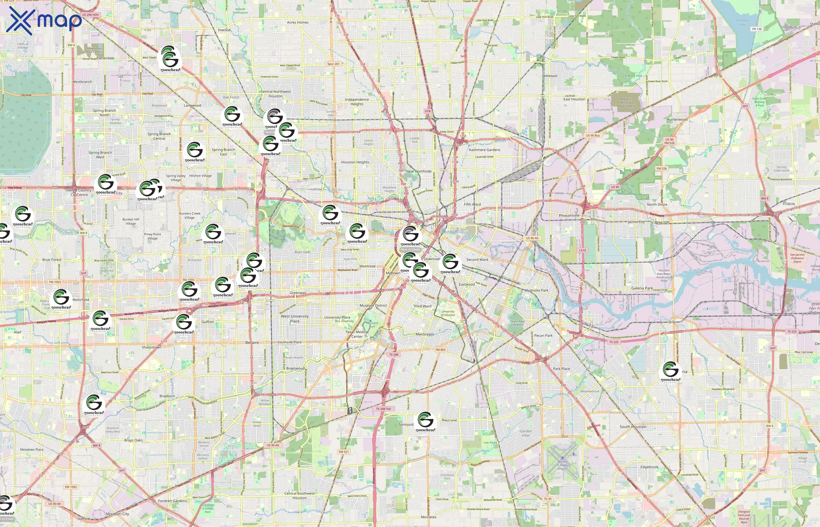 Goosehead Insurance area coverage