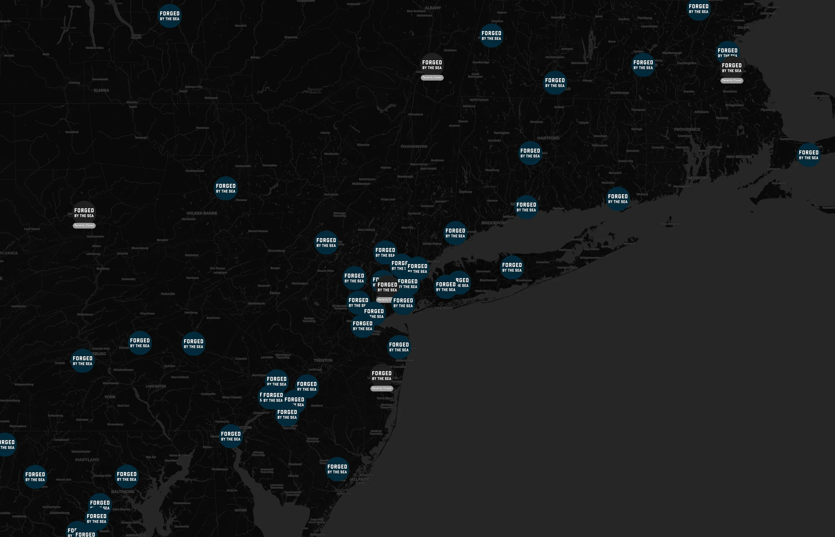 U.S. Navy city distribution