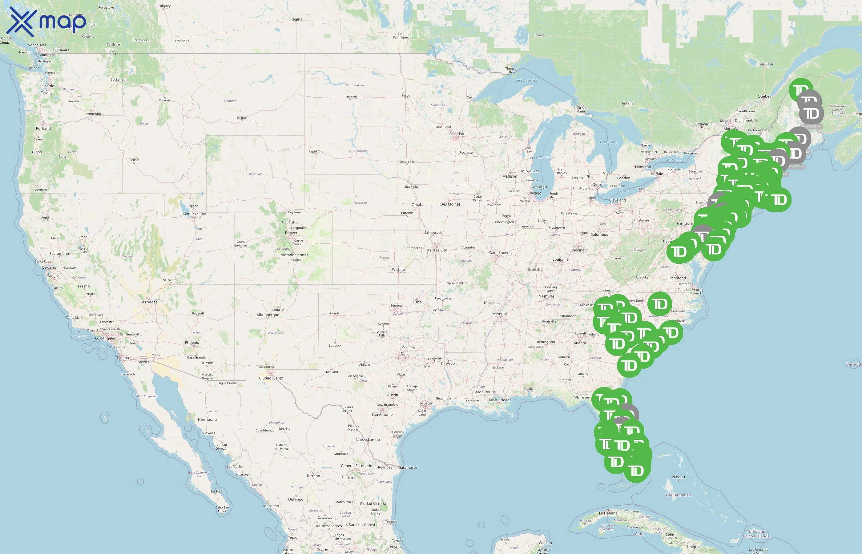 TD Bank business status