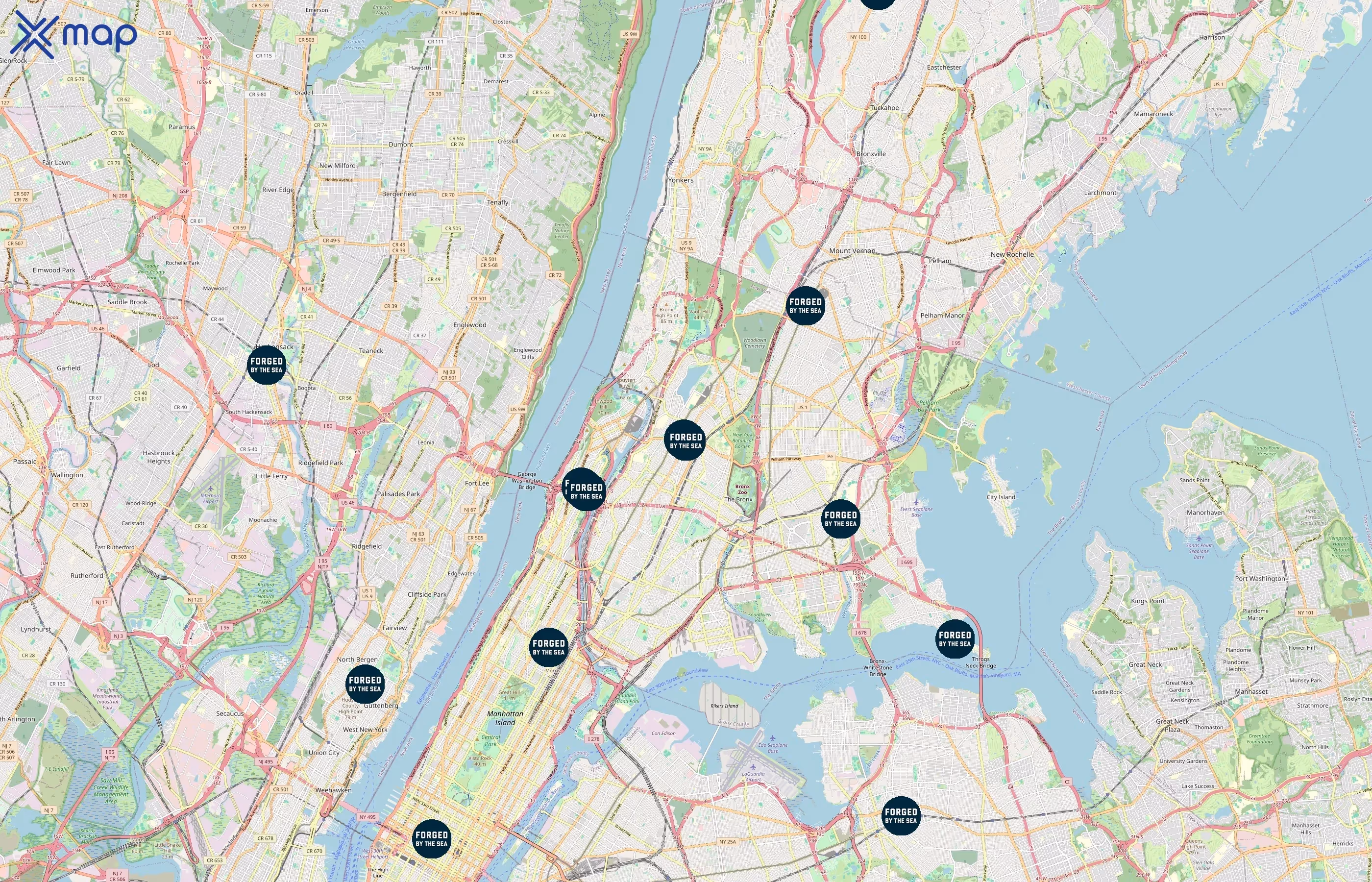 U.S. Navy area coverage