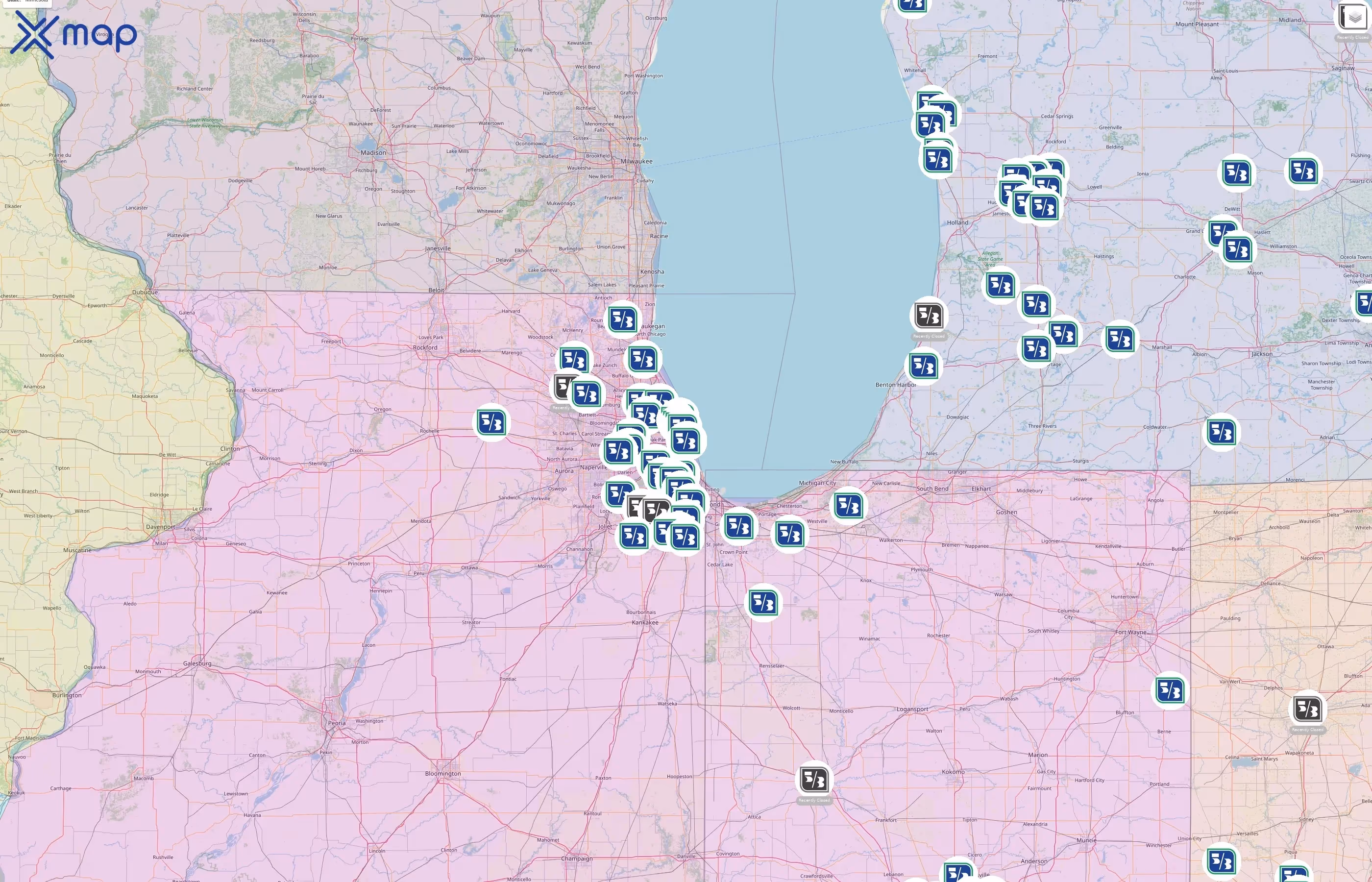 Fifth Third Bank street hotspots
