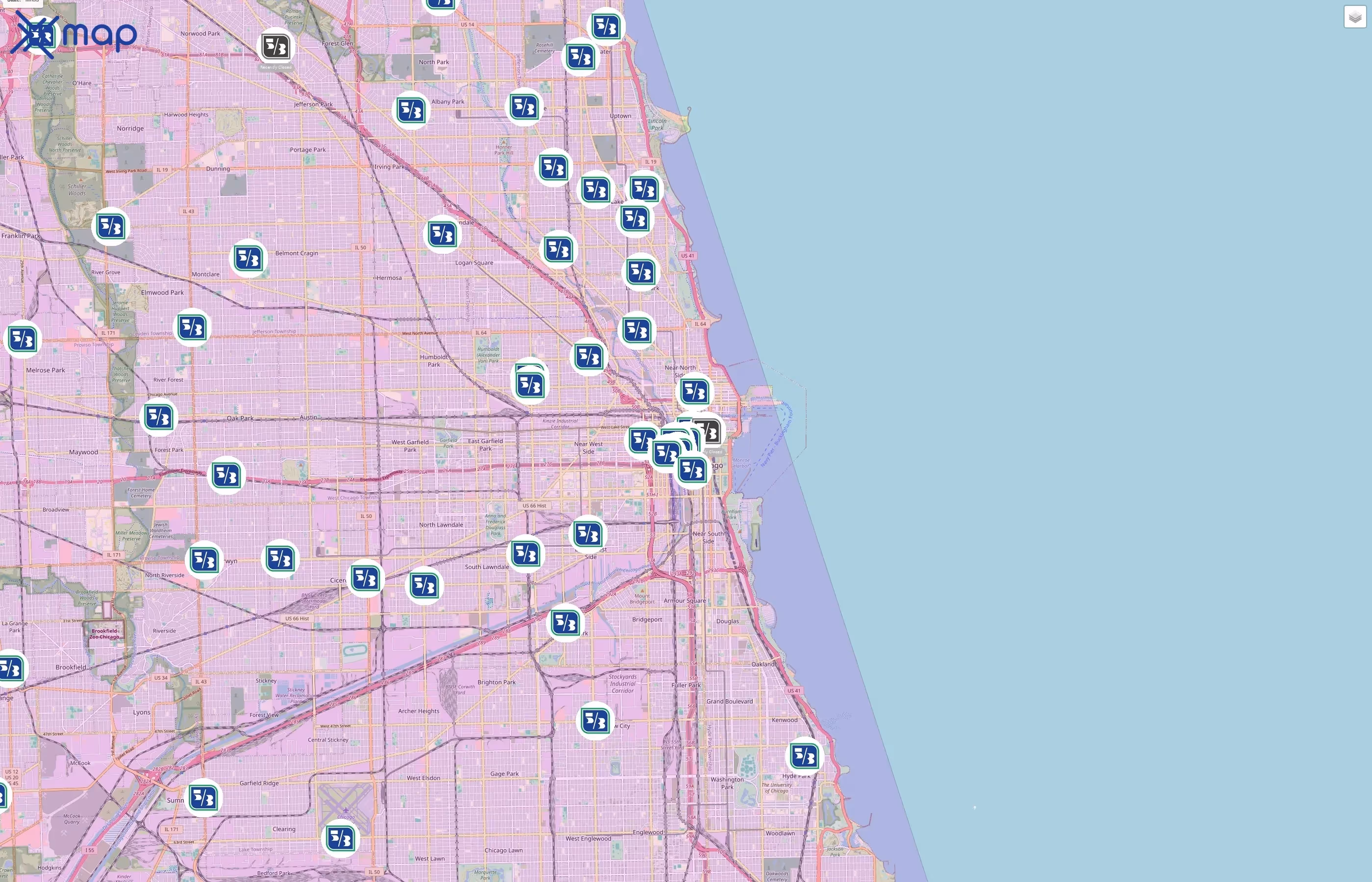 Fifth Third Bank traffic data