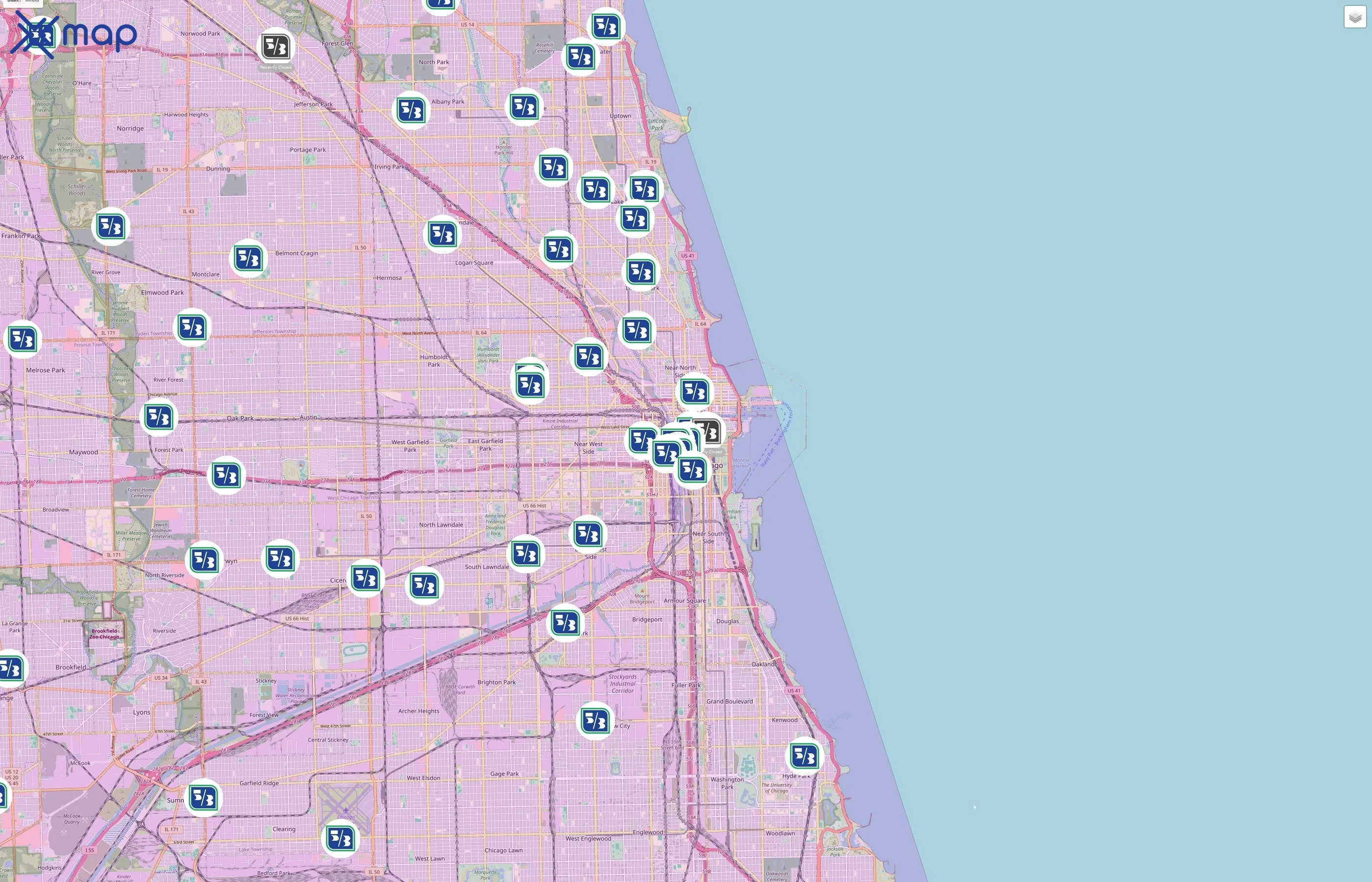 Fifth Third Bank traffic data