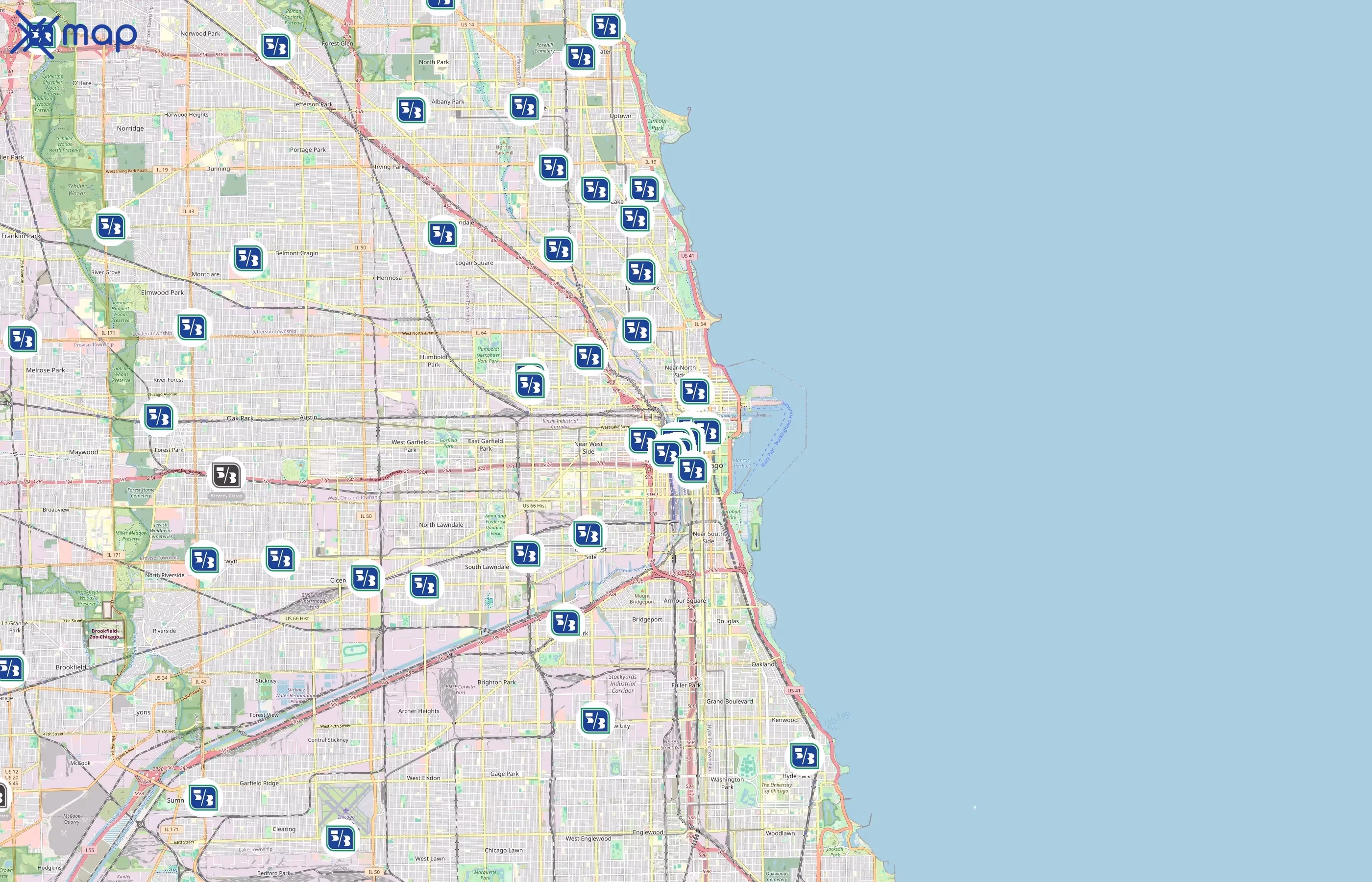 Fifth Third Bank area coverage