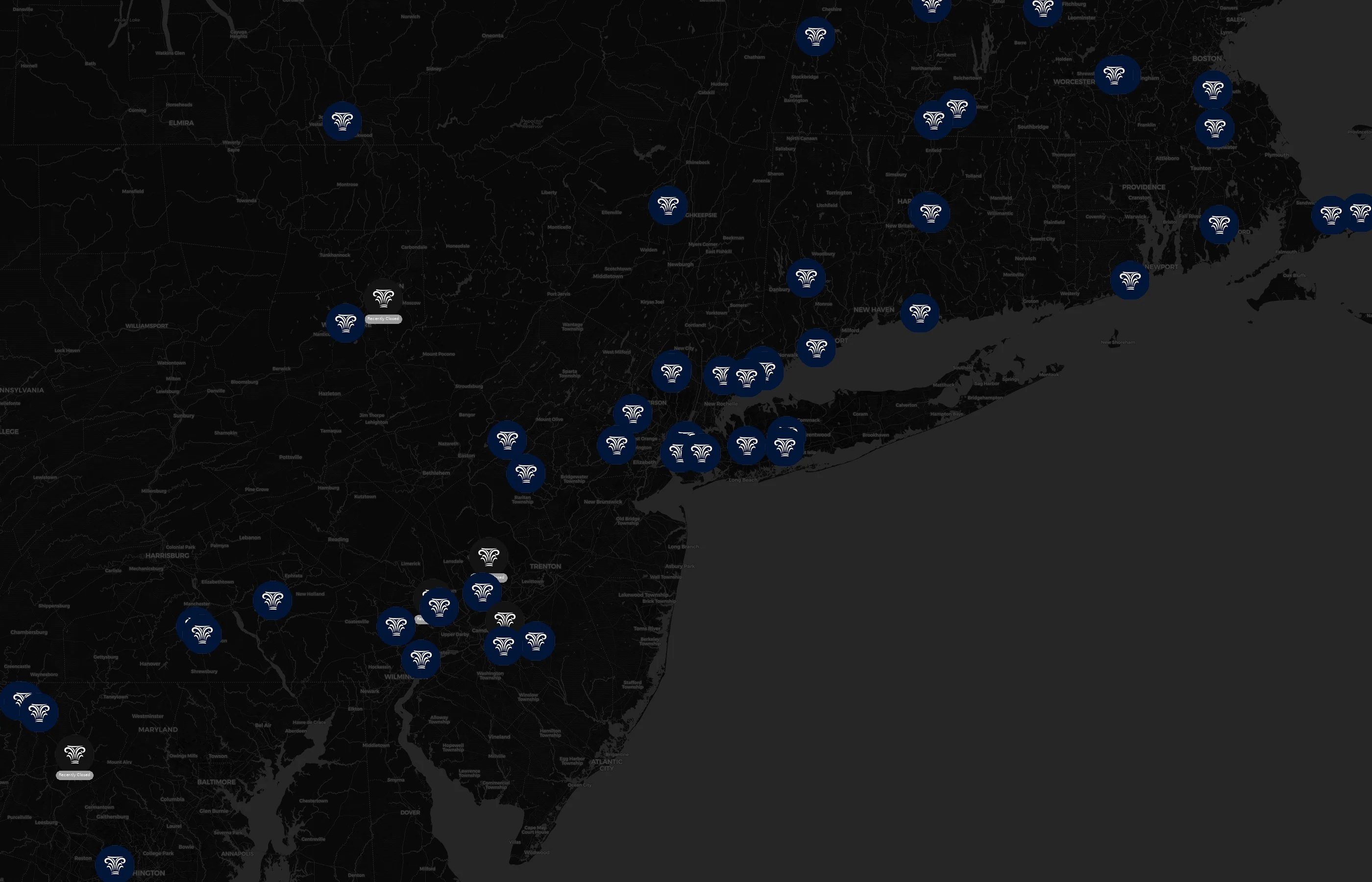Northwestern Mutual city distribution